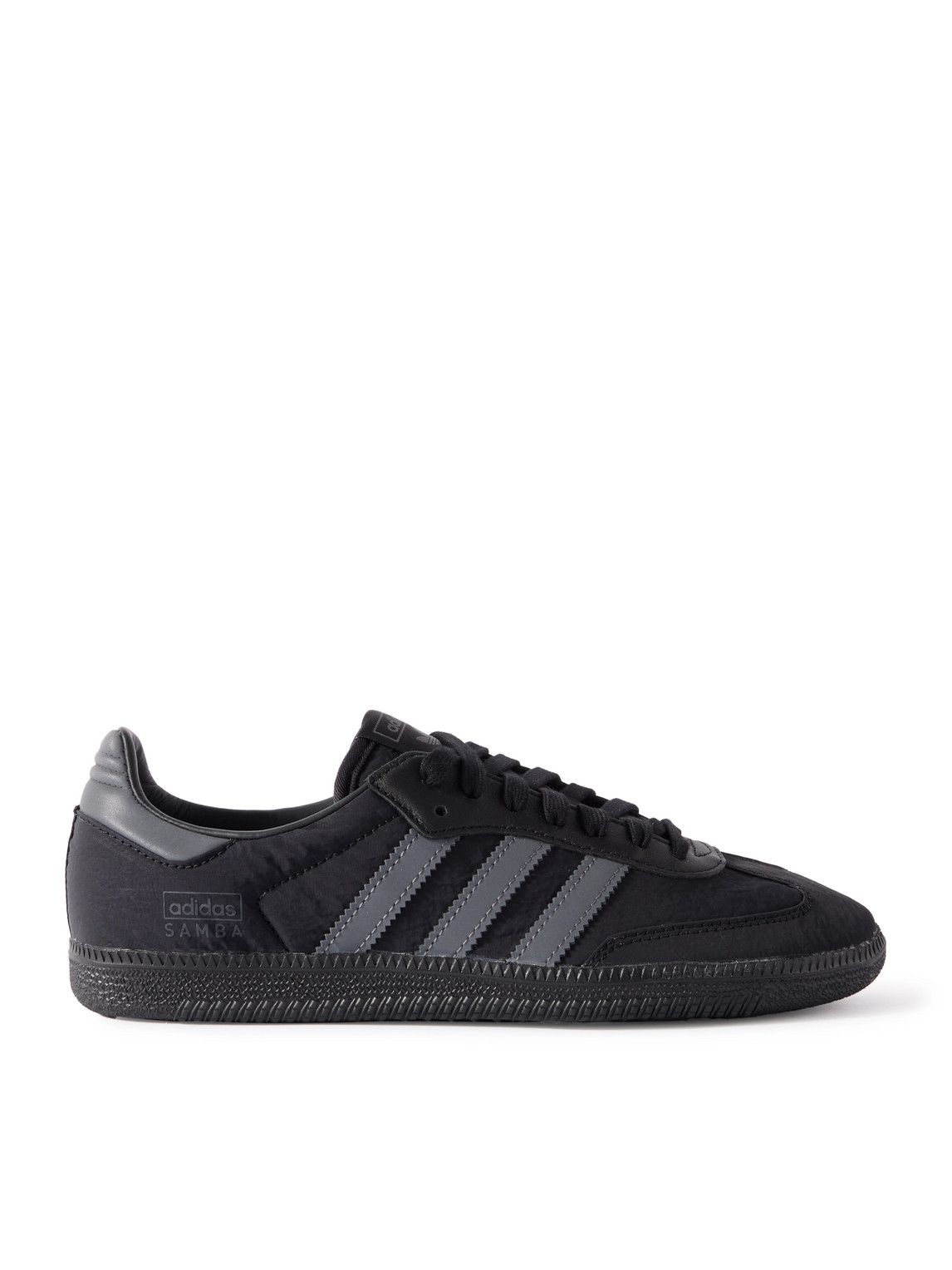 Samba OG Leather-Trimmed Shell Sneakers