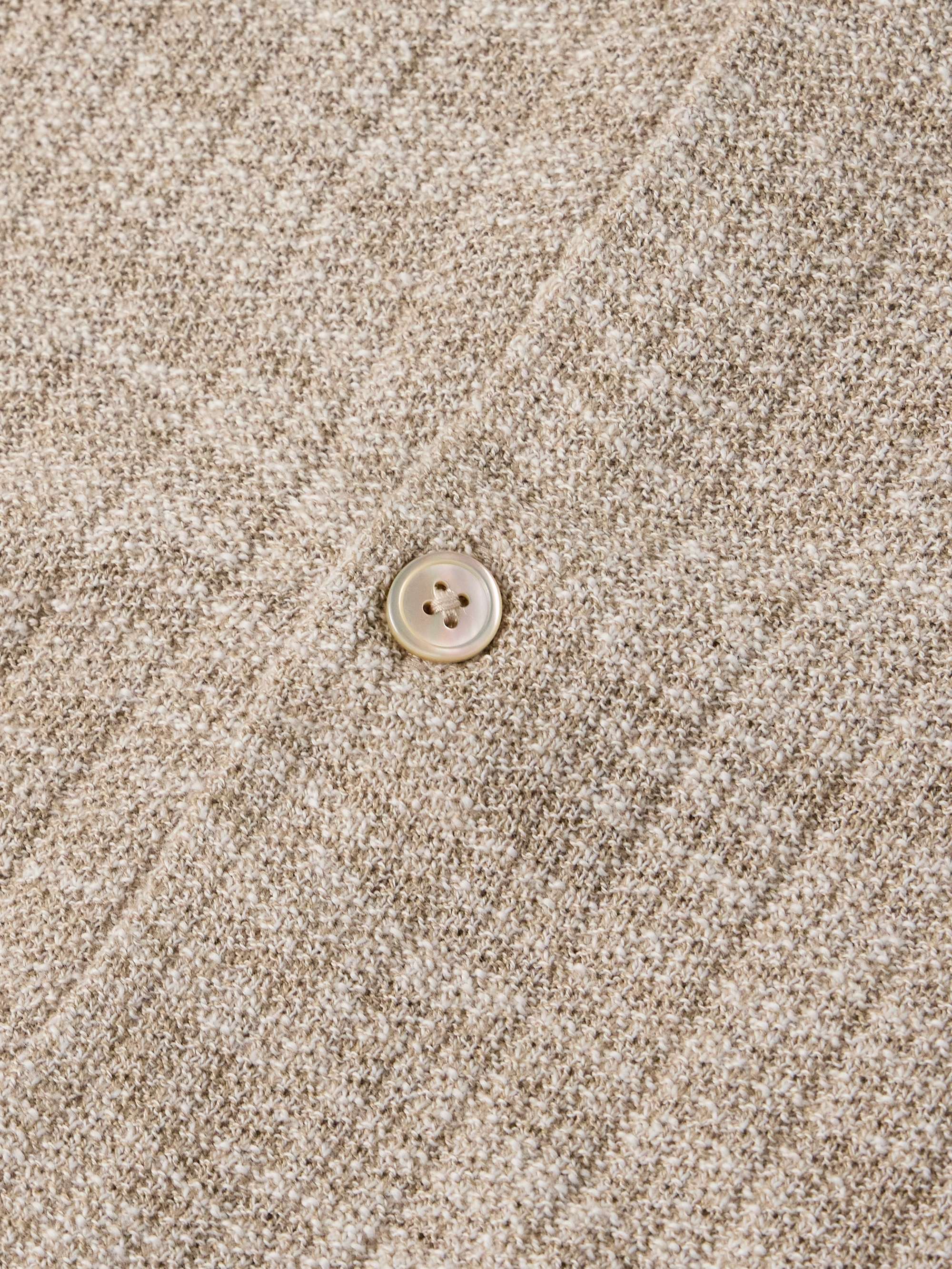 NN07 Polo in misto cotone a coste Nolan