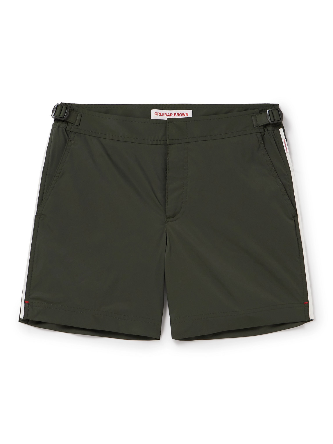 Bulldog Straight-Leg Mid-Length Swim Shorts