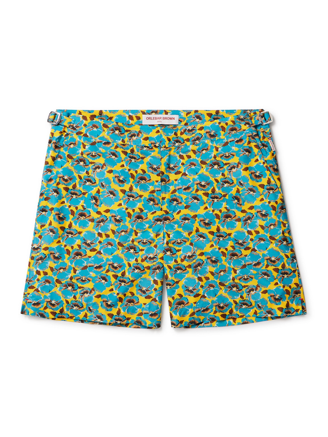 Bulldog Slim-Fit Mid-Length Floral-Print Recycled Swim Shorts