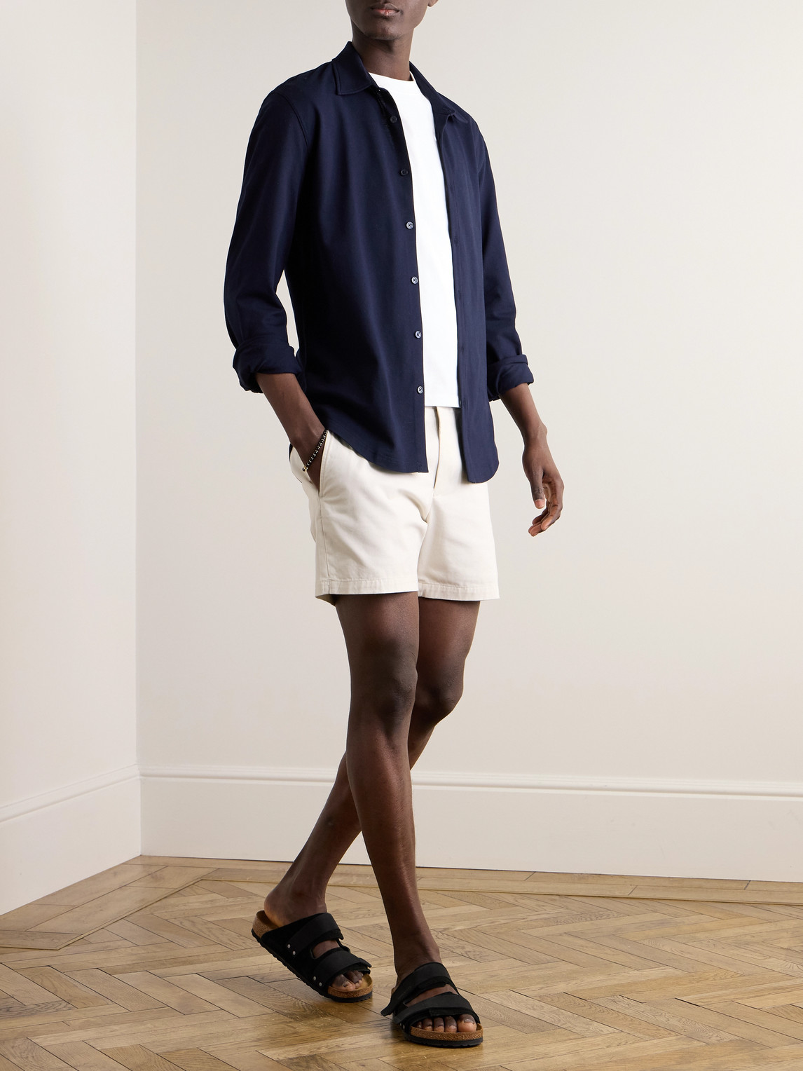 Giles Cotton-Piqué Shirt