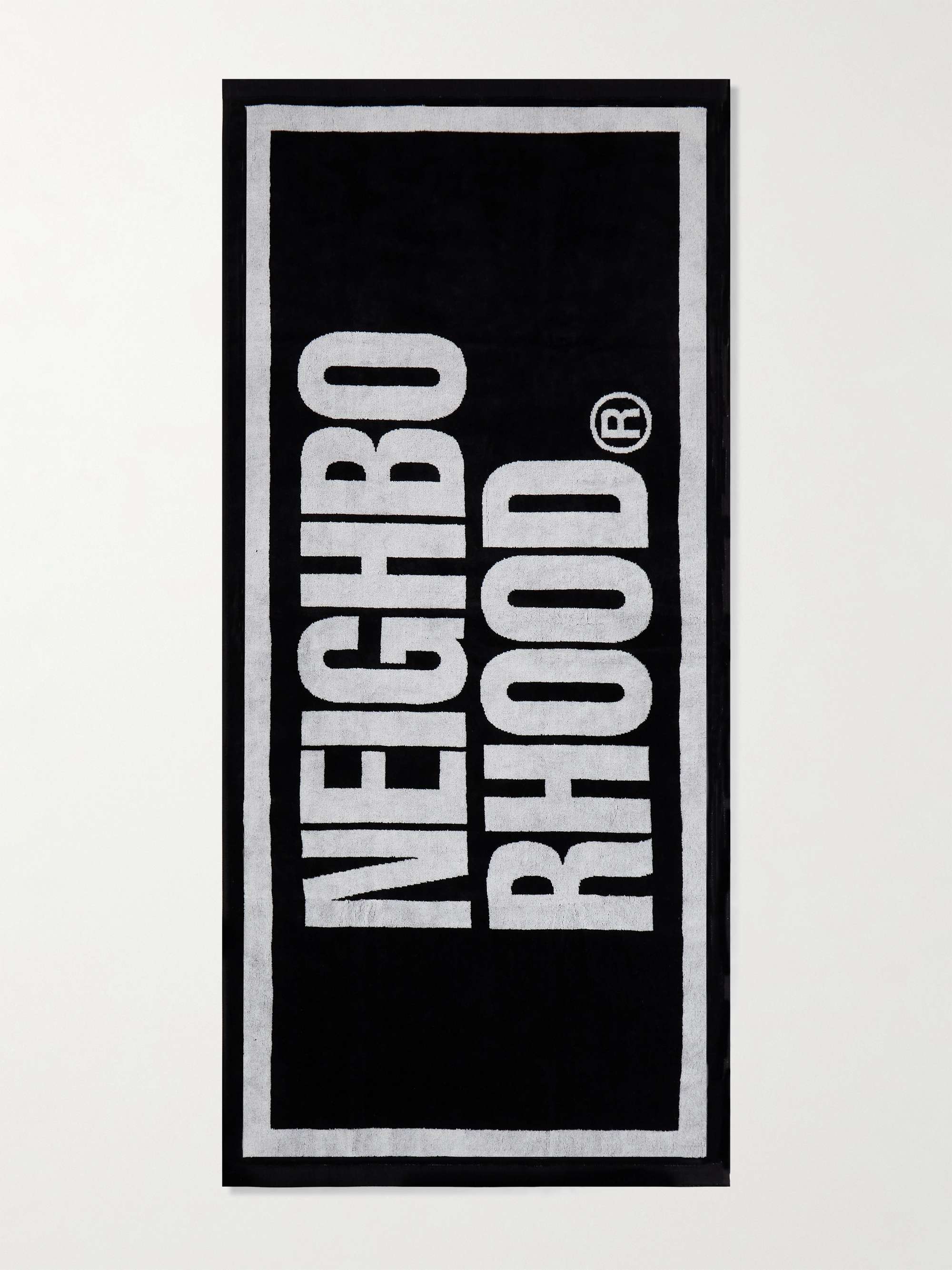 NEIGHBORHOOD Logo-Jacquard Cotton-Terry Towel for Men | MR PORTER 