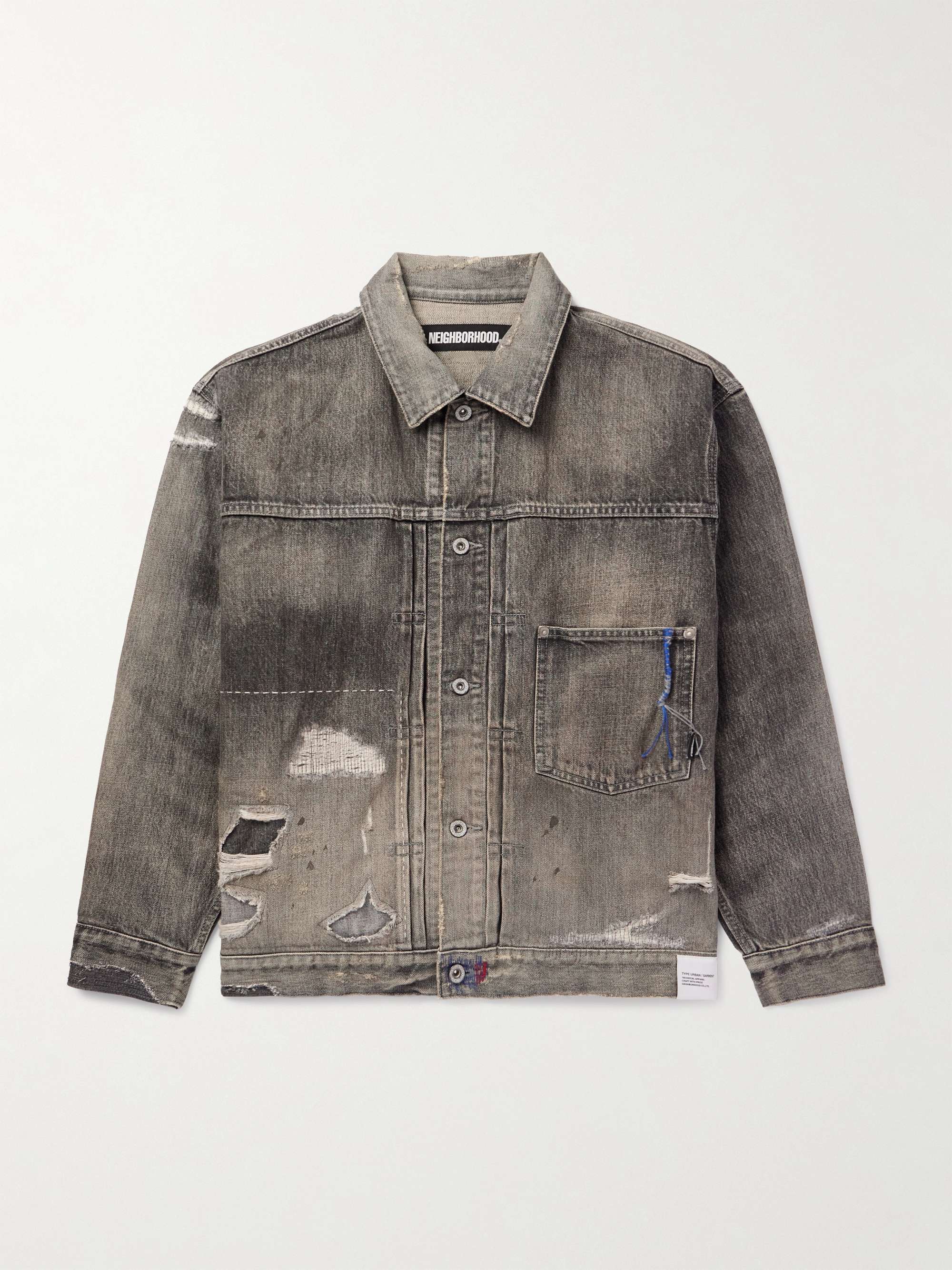 NEIGHBORHOOD WASHED DENIM TYPE-1 JACKET