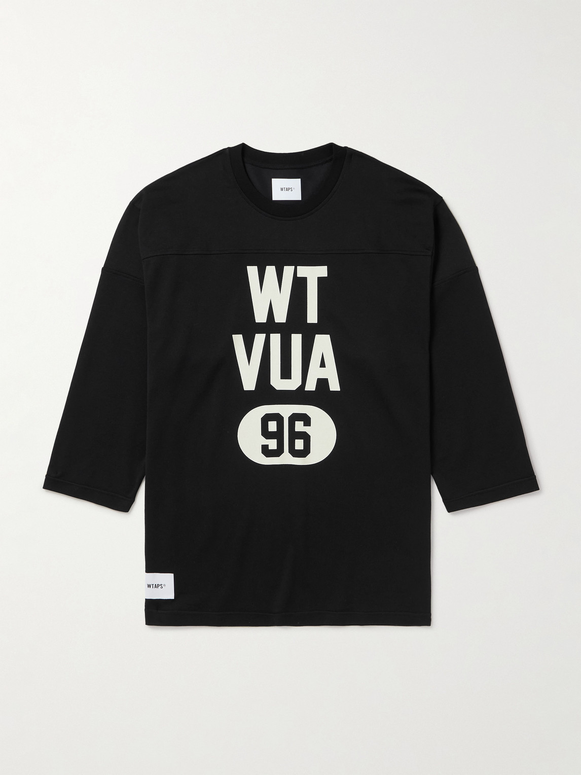 WTAPS – Logo-Print Cotton-Blend Jersey T-Shirt