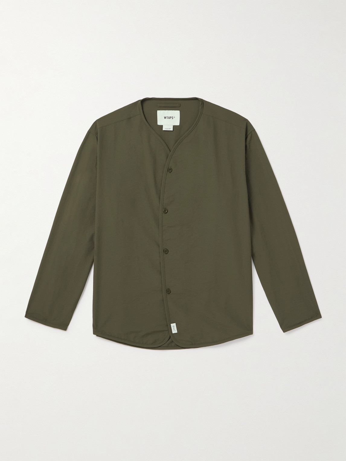 WTAPS – Scout Logo-Print Broadcloth Shirt