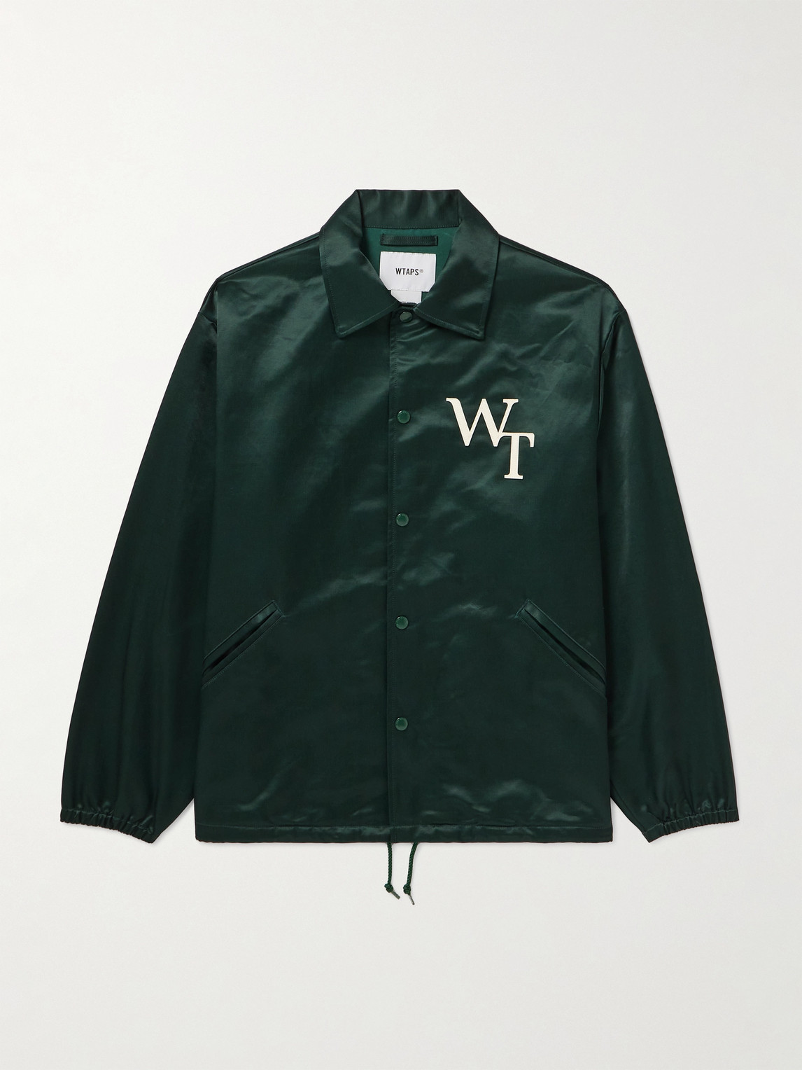 WTAPS – Logo-Appliquéd Cotton-Blend Sateen Coach Jacket