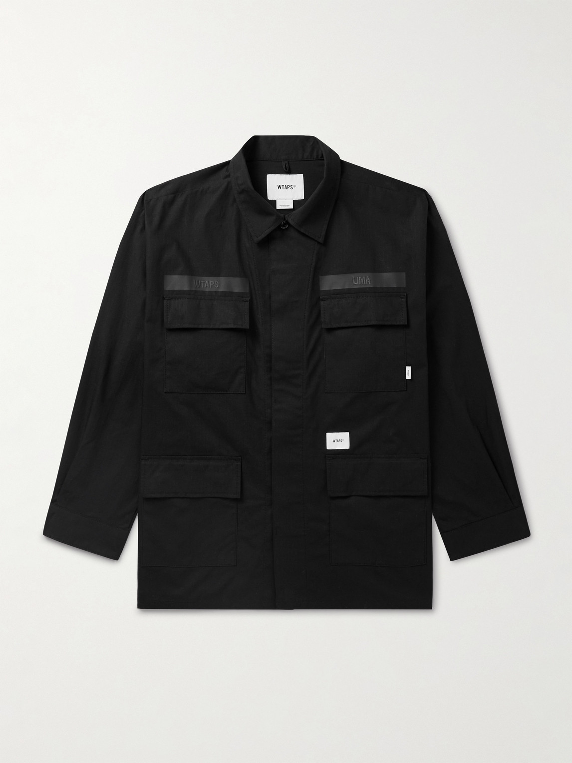 WTAPS – Logo-Embroidered Cotton-Ripstop Overshirt