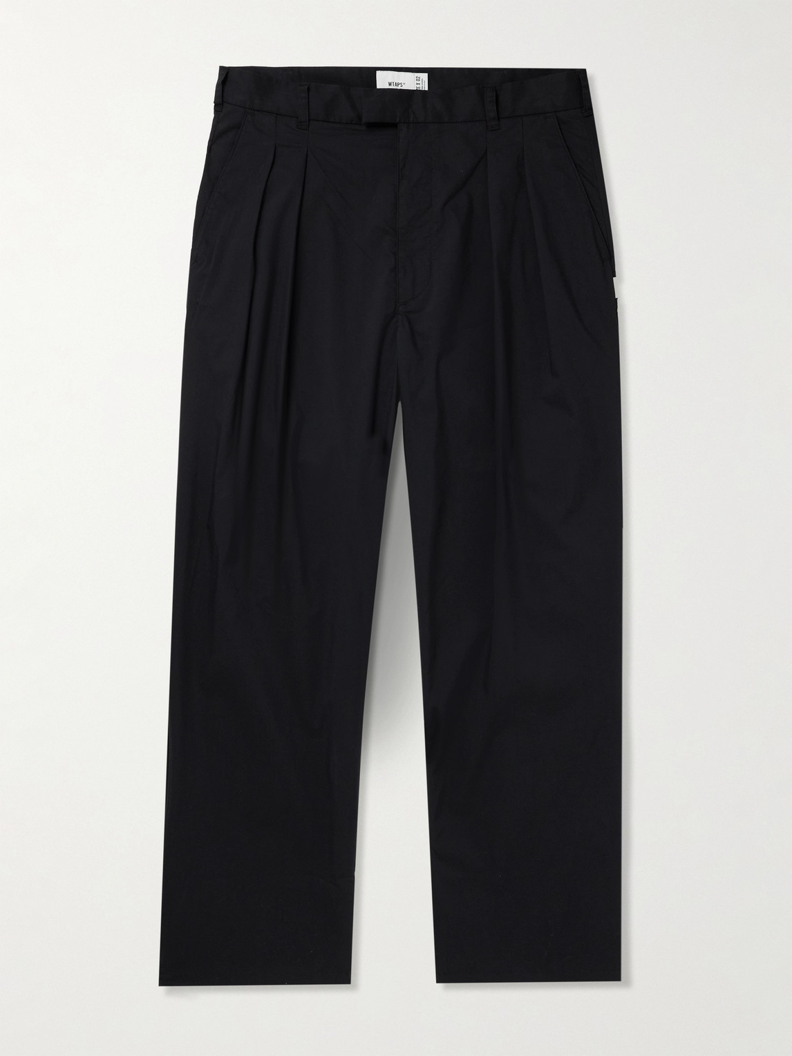 WTAPS – Tapered Logo-Appliquéd Cotton-Blend Trousers