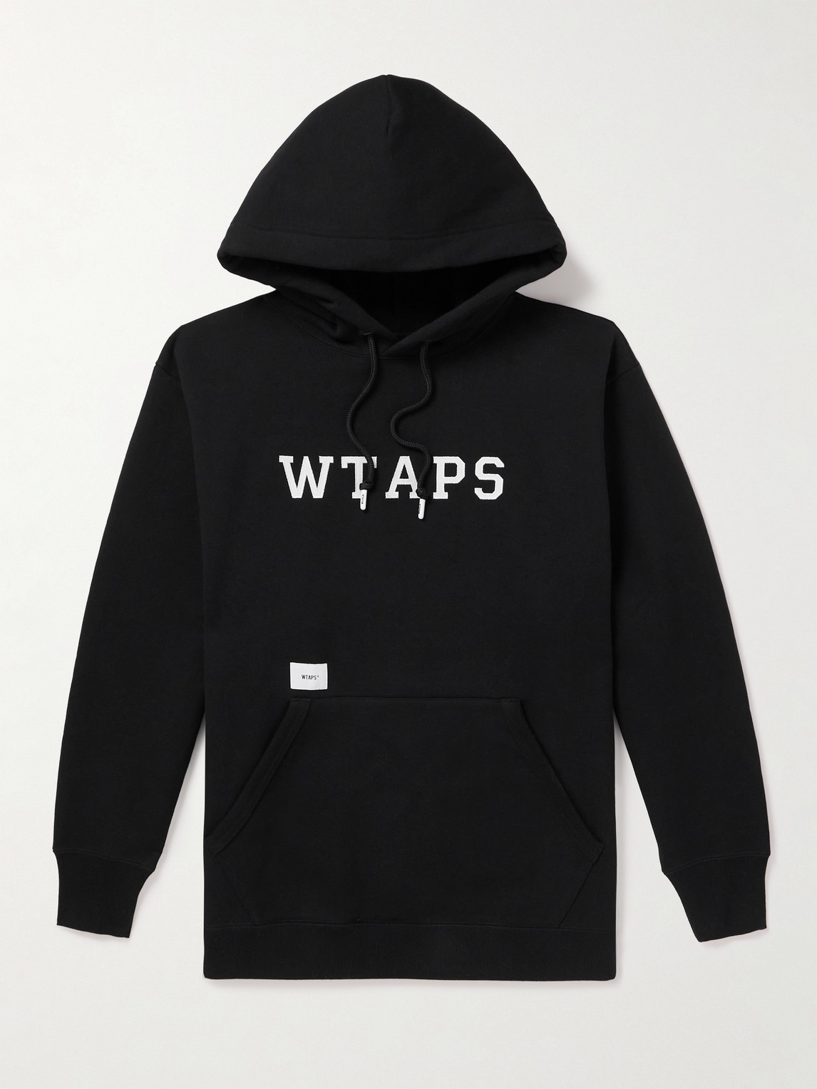 WTAPS – Logo-Appliquéd Cotton-Jersey Hoodie