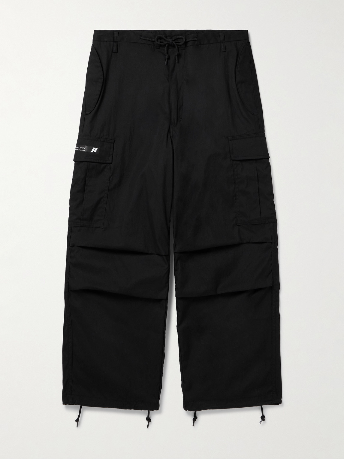 WTAPS – Straight-Leg Cotton and Nylon-Blend Drawstring Cargo Trousers