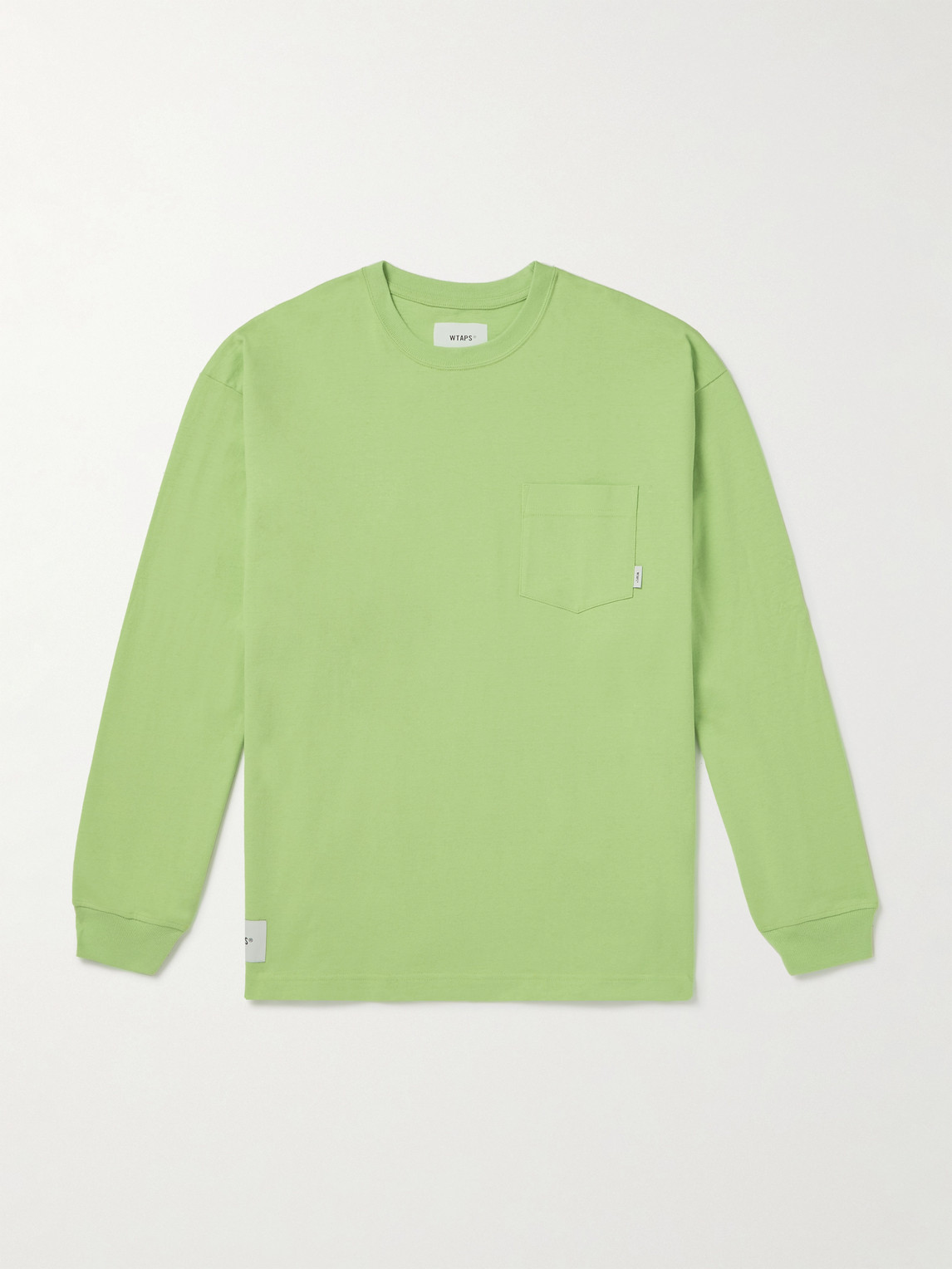 WTAPS – Logo-Print Appliquéd Cotton-Jersey T-Shirt