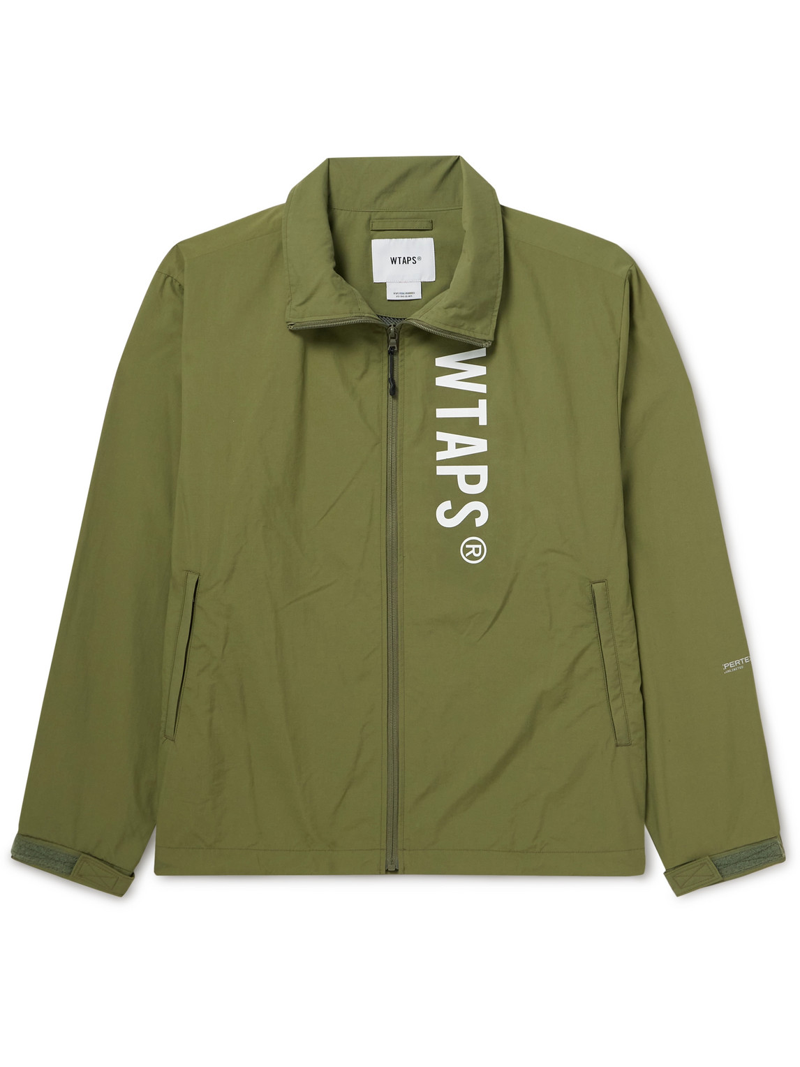 Wtaps Logo-print Pertex® Nylon Jacket In Unknown