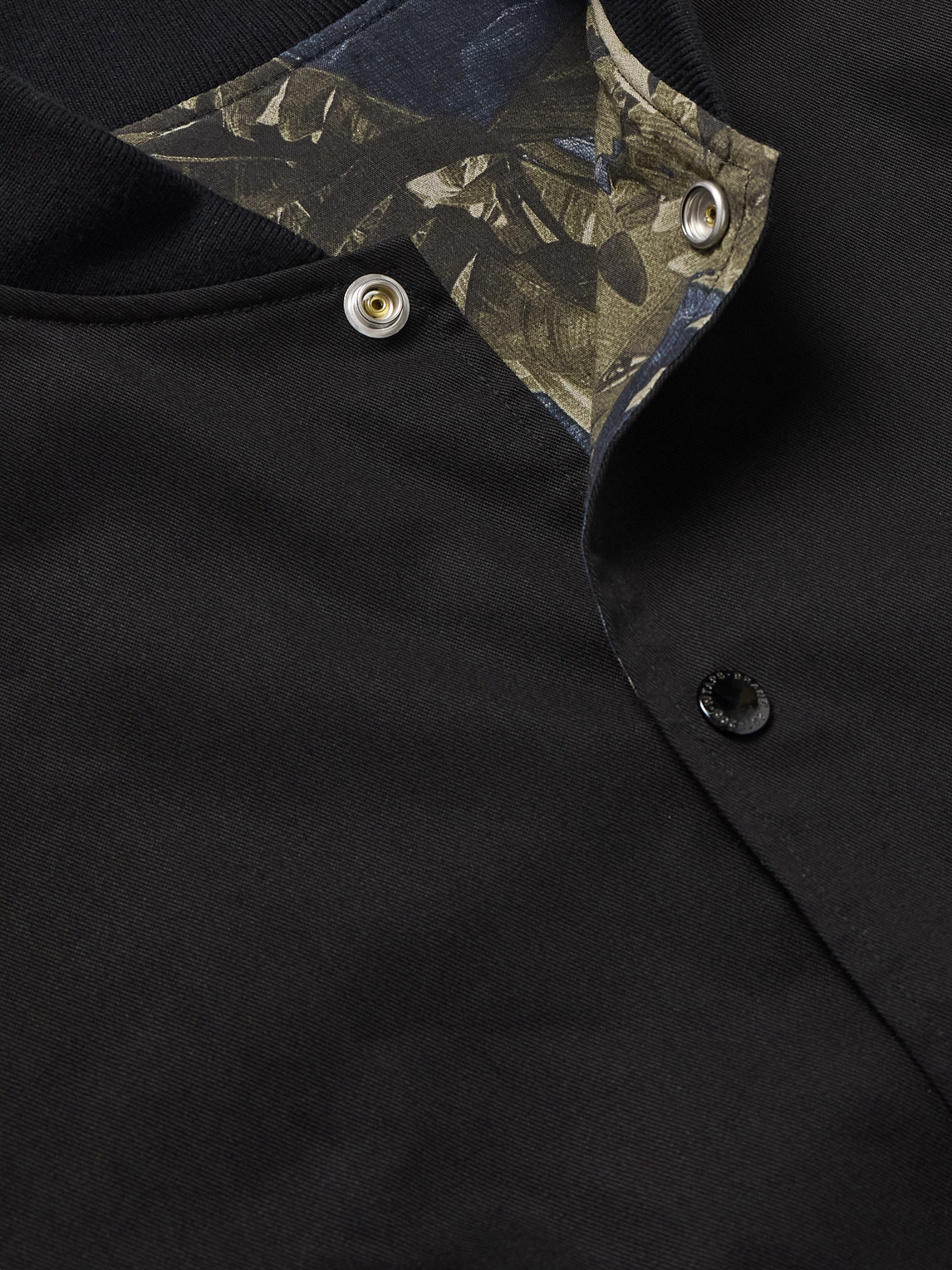  Wtaps - Reversible Logo-embroidered Twill Bomber Jacket - Men - Black - M 