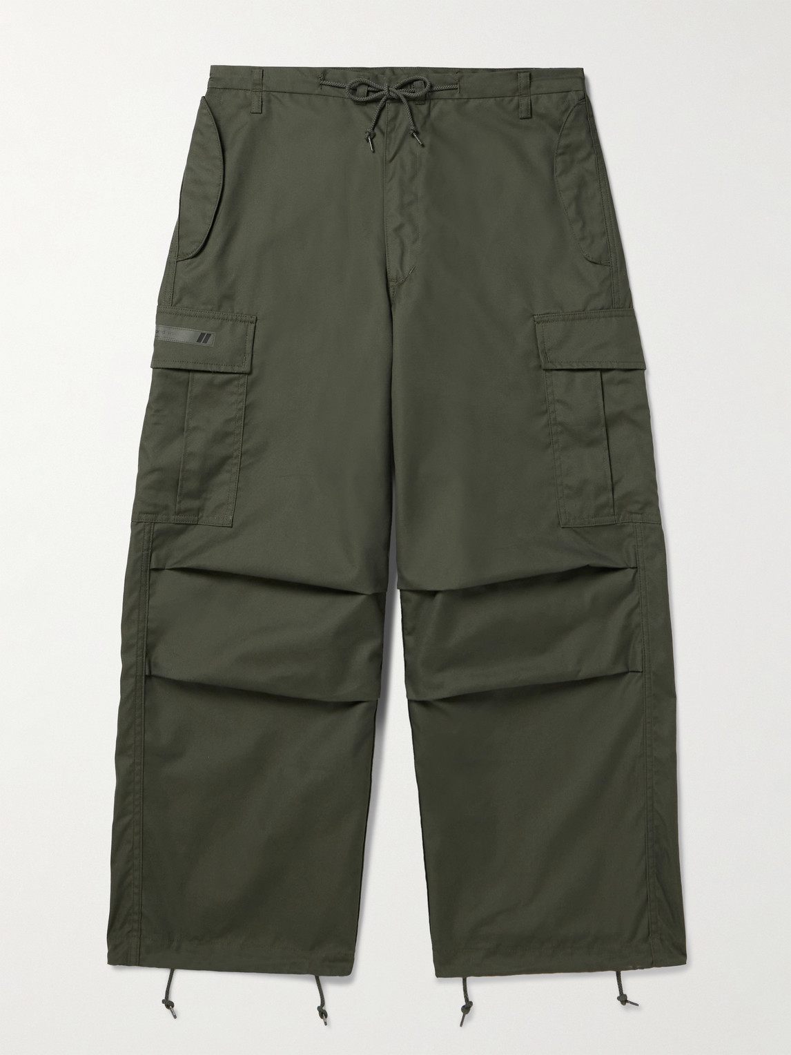 WTAPS – Straight-Leg Cotton and Nylon-Blend Drawstring Cargo Trousers
