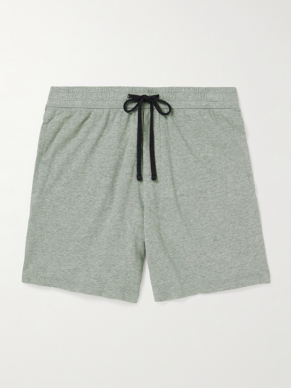 James Perse Garment-Dyed Cotton-Jersey Drawstring Shorts - Men