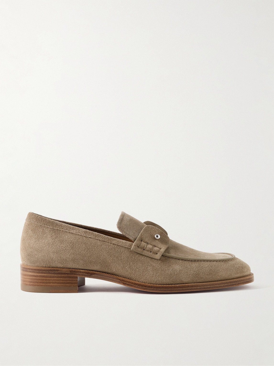 Christian Louboutin Chambelimoc Suede Loafers - Men