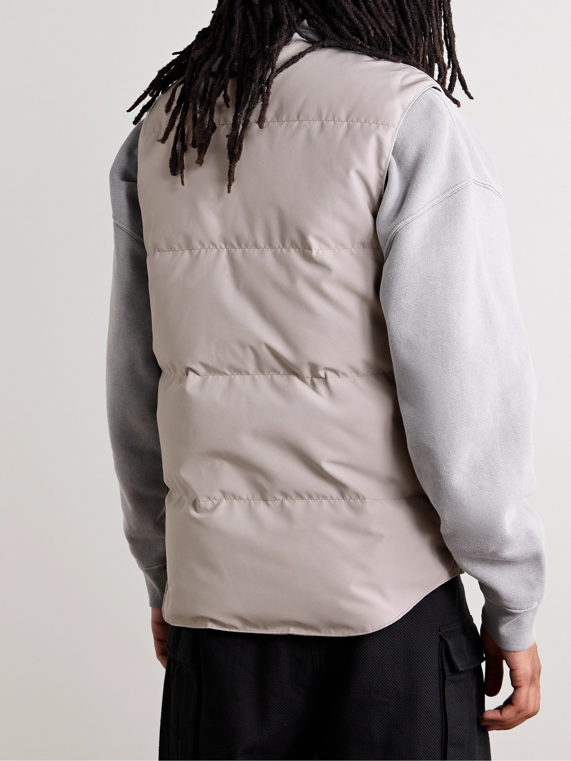 Canada Goose Black Label Garson Quilted Shell Down Gilet In Neutrals