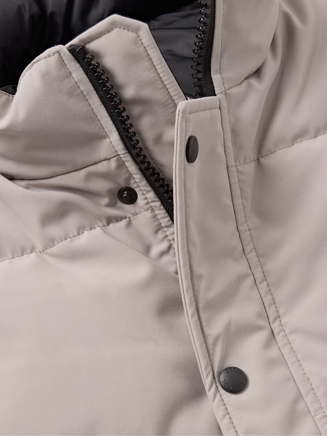Canada Goose Black Label Garson Quilted Shell Down Gilet In Neutrals
