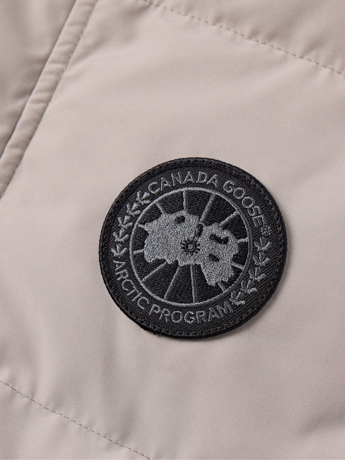 Canada Goose Black Label Garson Quilted Shell Down Gilet In Neutrals