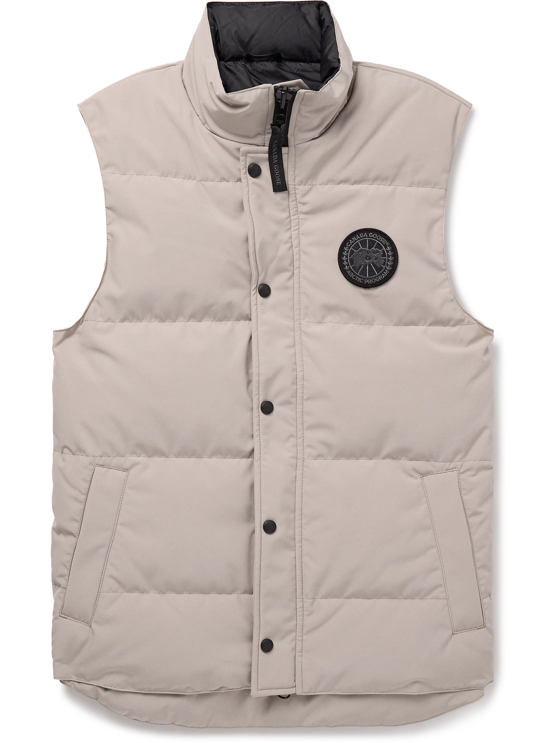 Canada Goose Black Label Garson Quilted Shell Down Gilet In Neutrals