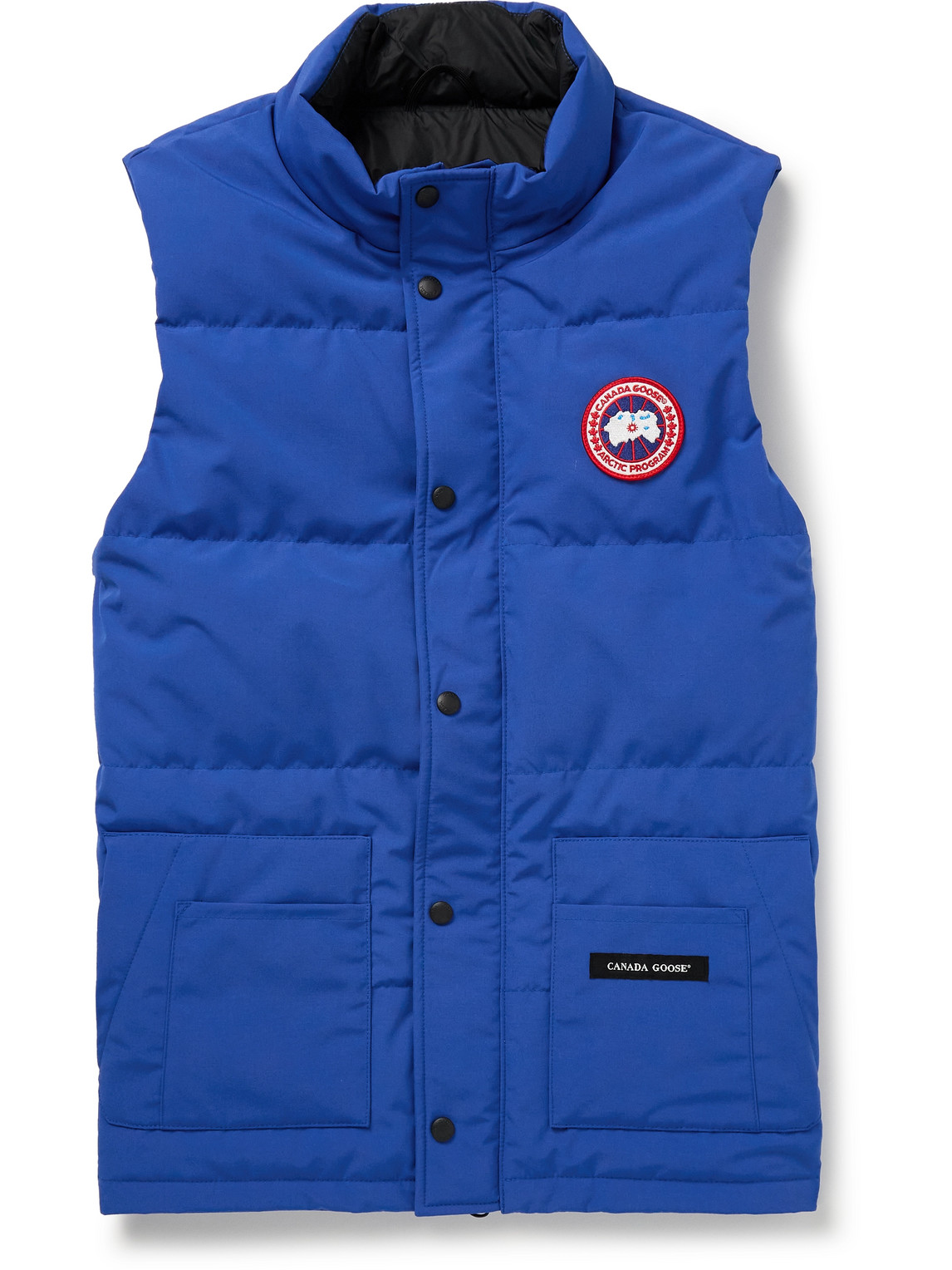 Canada Goose Slim-fit Freestyle Crew Quilted Arctic Tech® Down Gilet In Blue