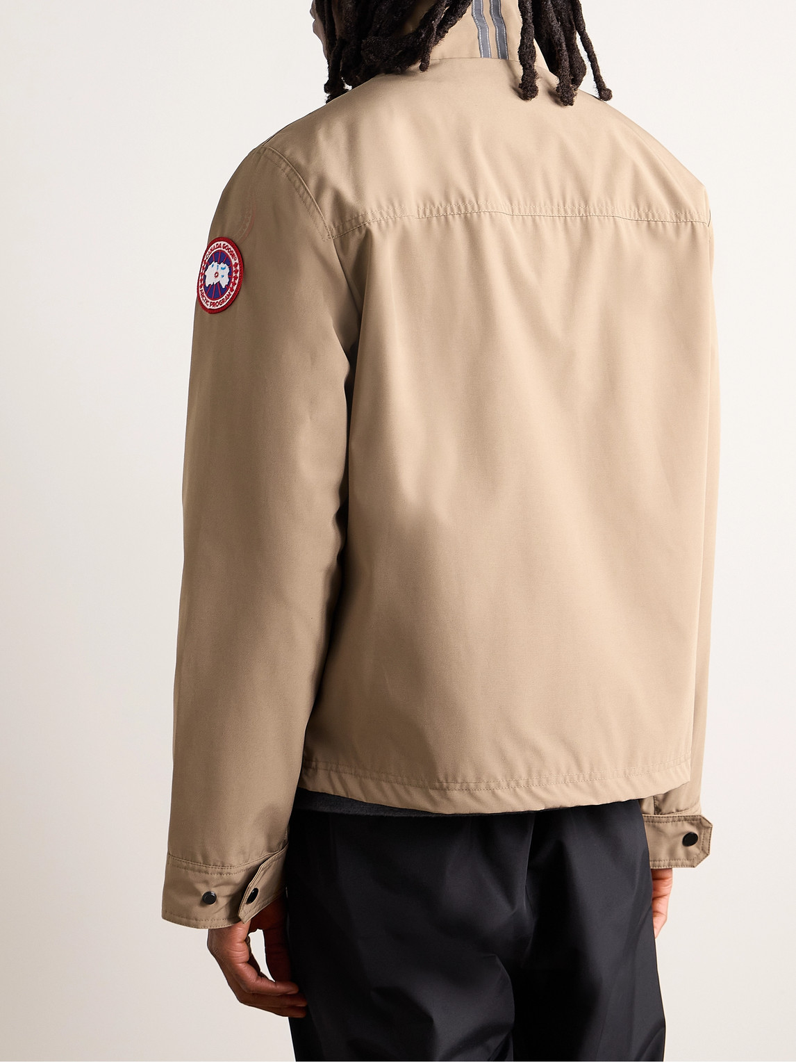 Shop Canada Goose Rosedale Logo-appliquéd Arctic Tech® Jacket In Brown
