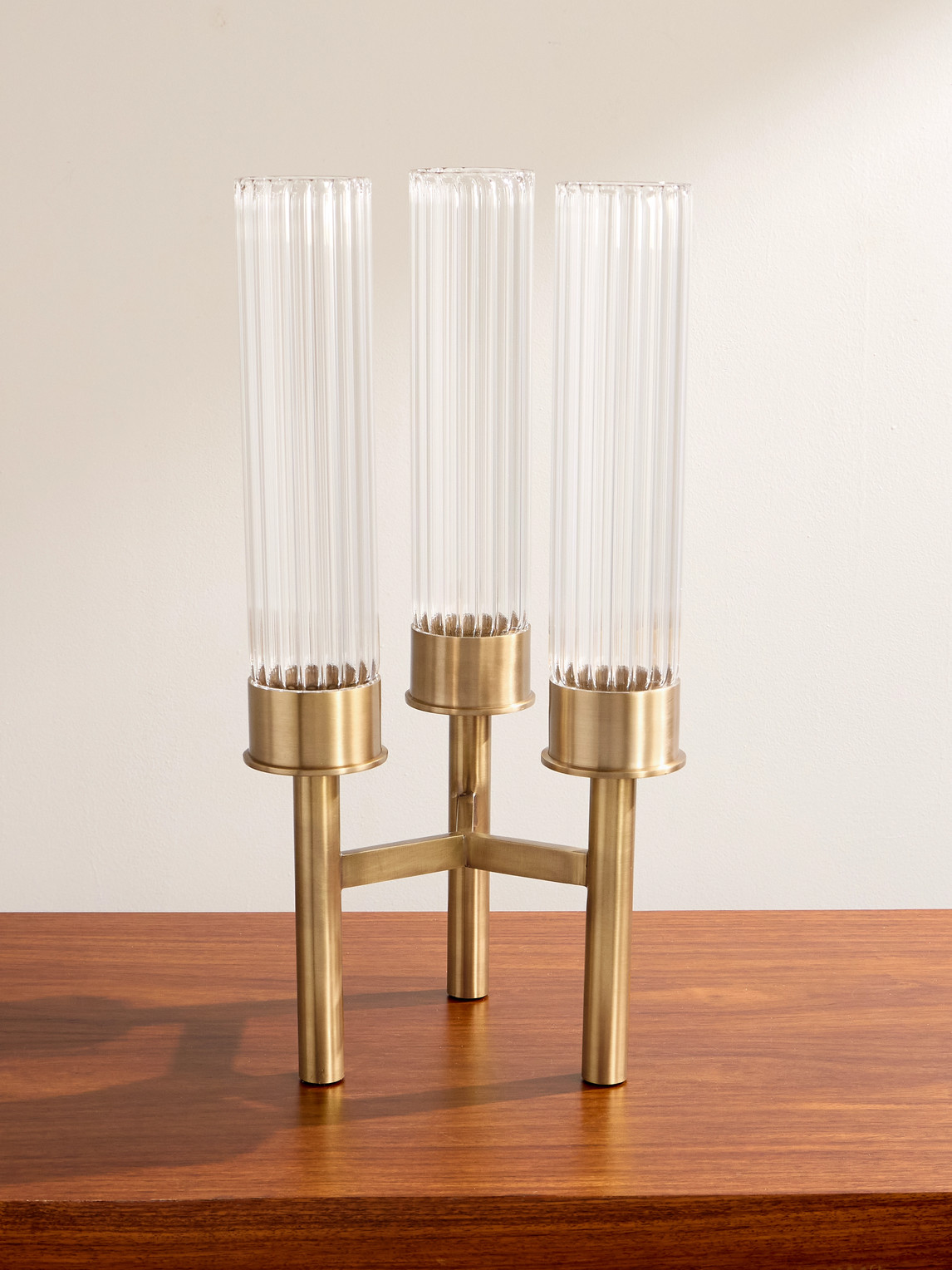 Soho Home Catcliffe Gold-Tone and Glass Candelabra - Men