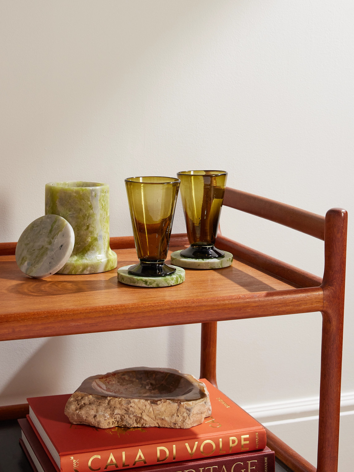 Hanson Set of Four Marble Coasters — 2