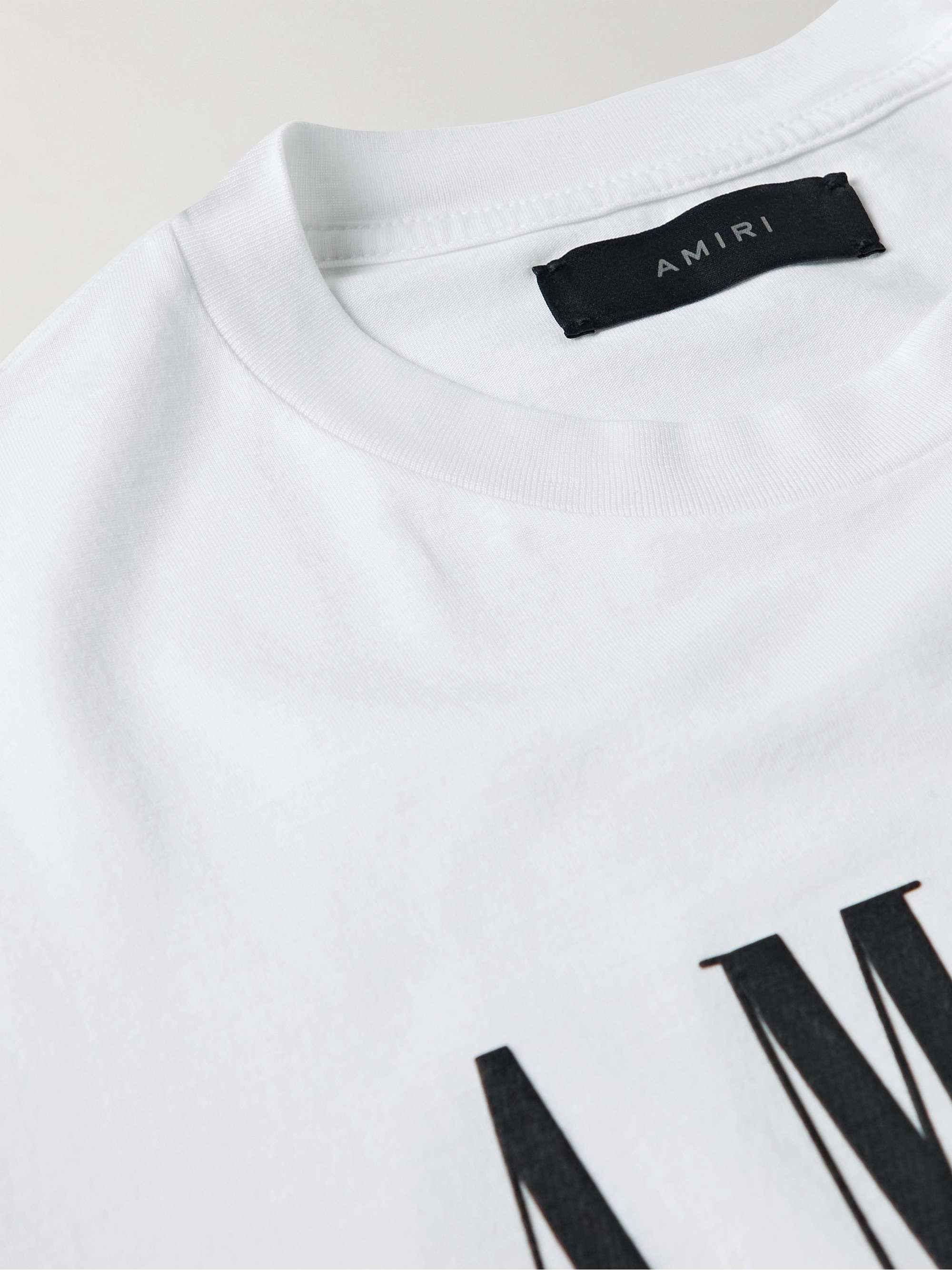 AMIRI Logo-Appliquéd Cotton-Jersey T-Shirt