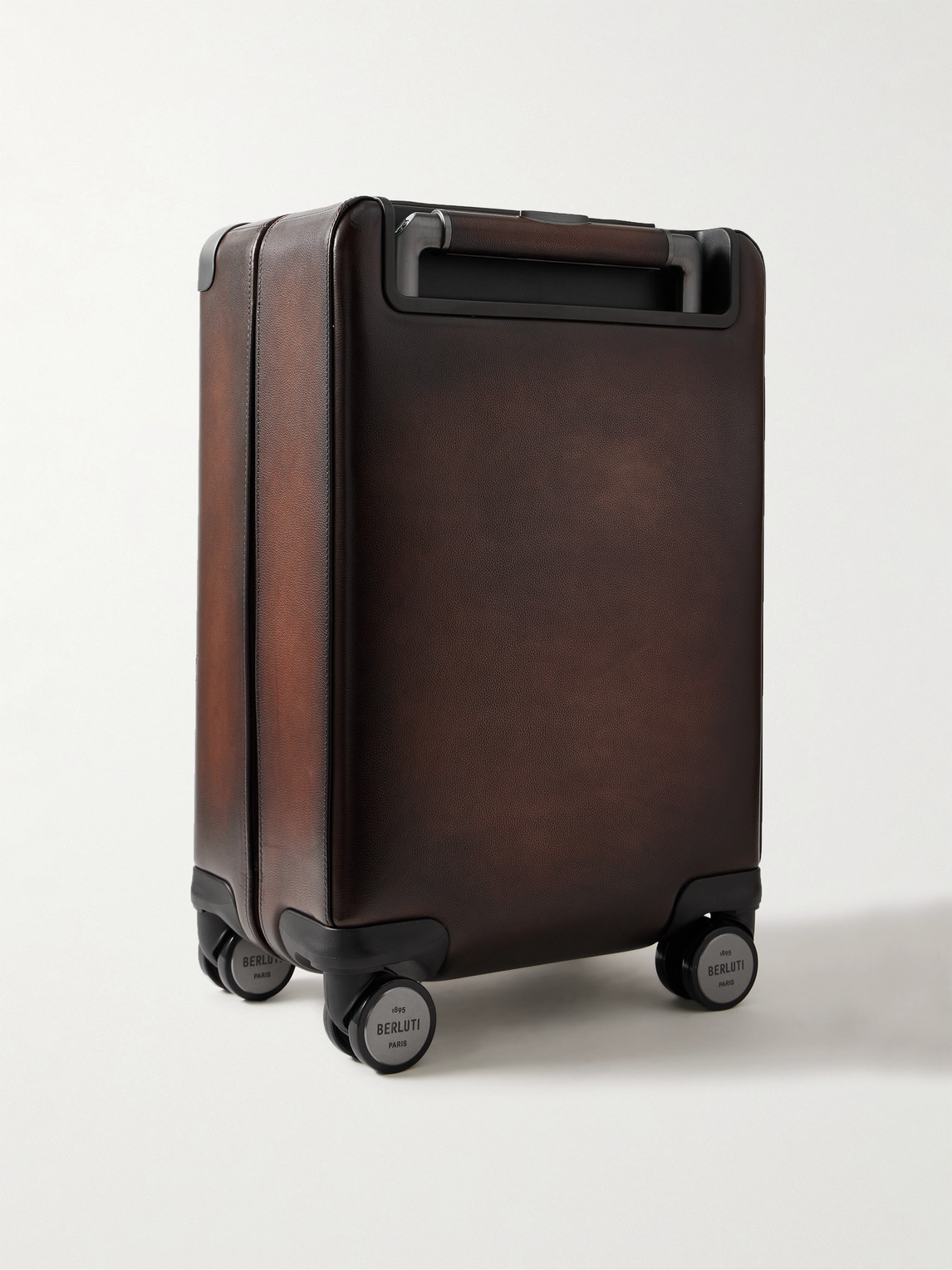 Berluti - Formula 1005 Scritto Venezia Softy Leather Suitcase - Men - Brown 