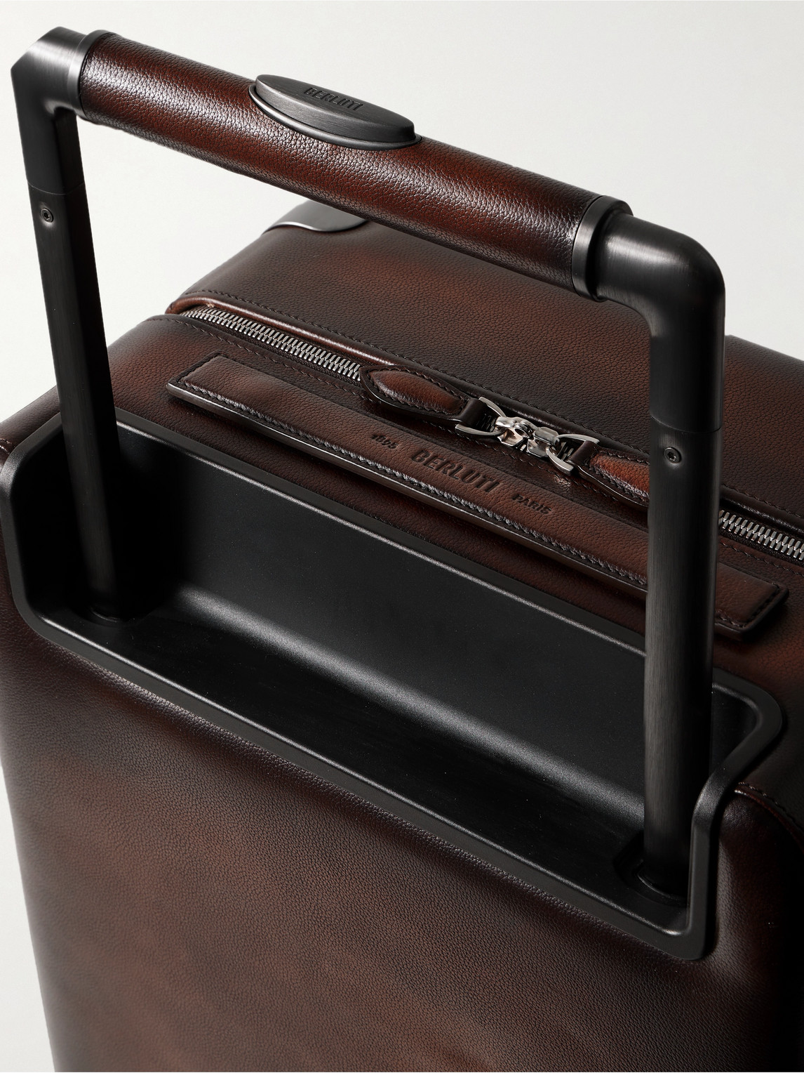  Berluti - Formula 1005 Scritto Venezia Softy Leather Suitcase - Men - Brown 