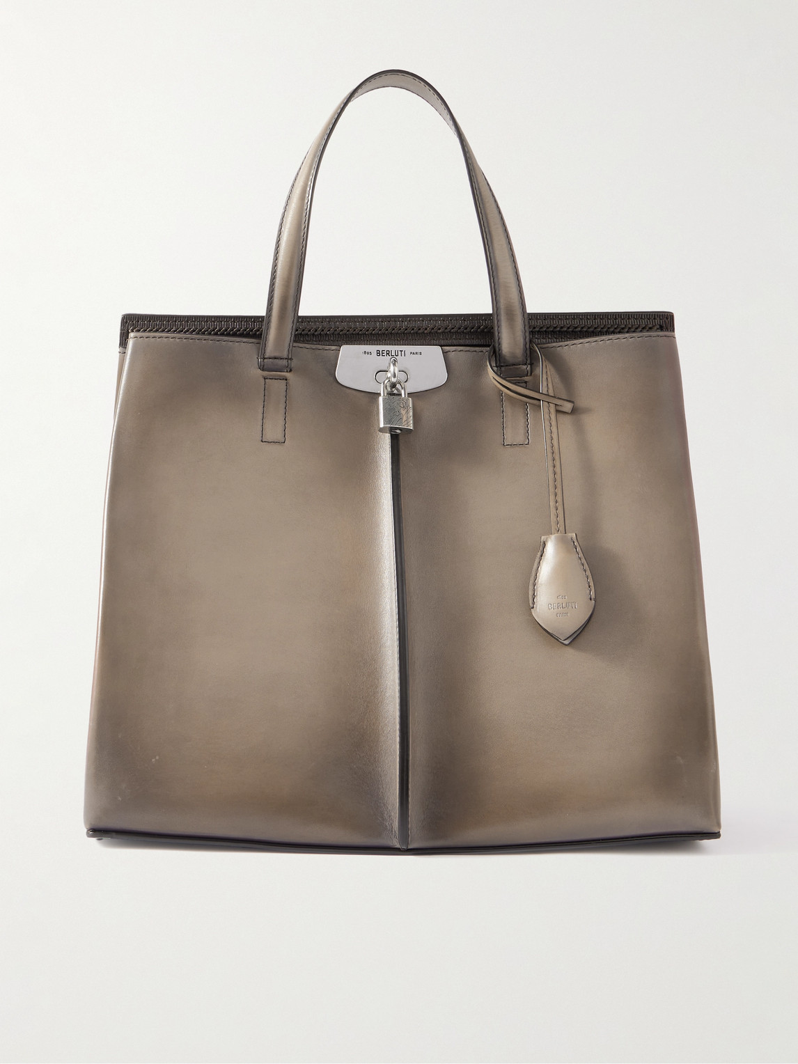 Berluti Luti 38 Venezia Leather Tote - Men