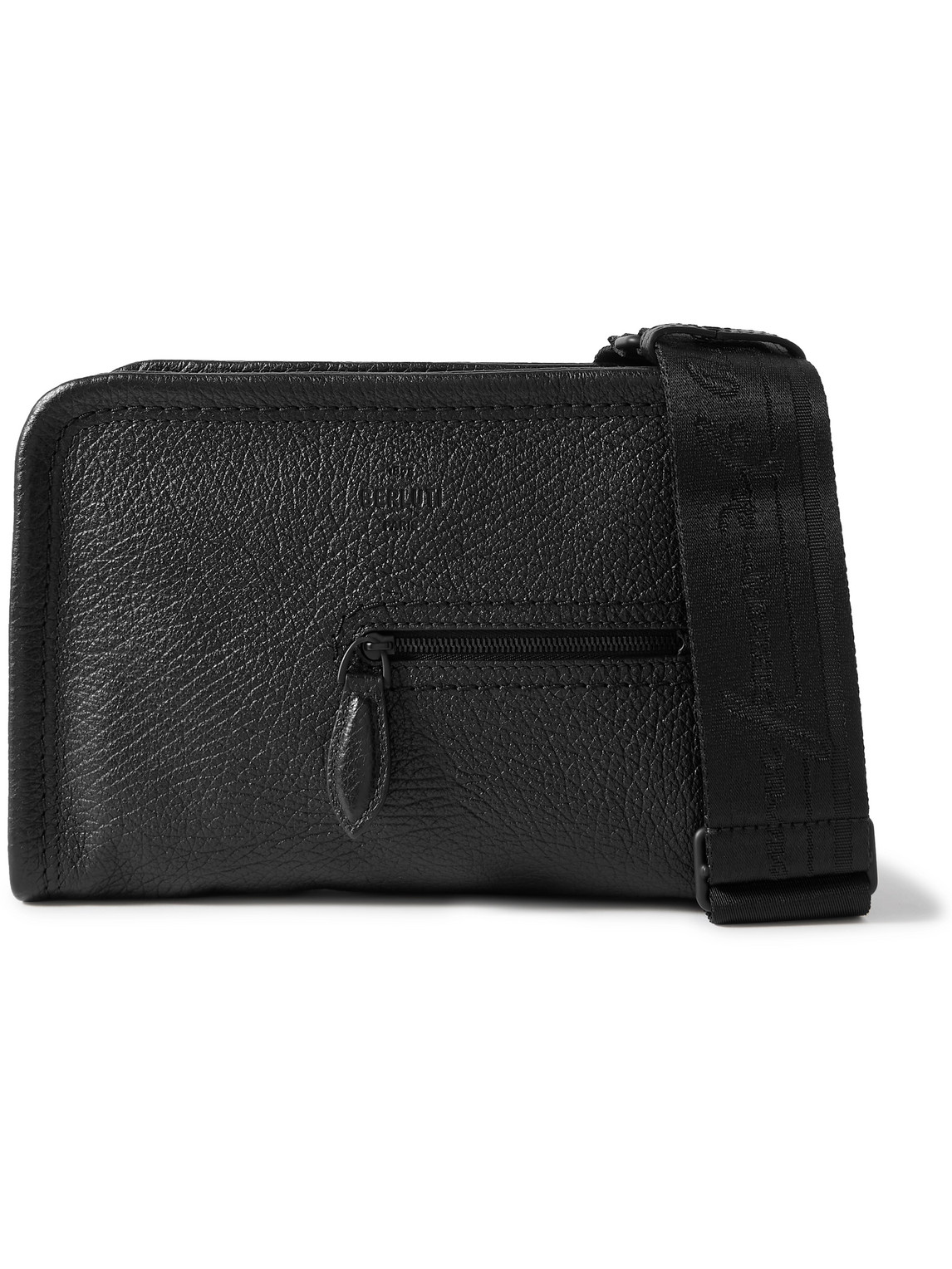 Journalier Small Full-Grain Leather Messenger Bag