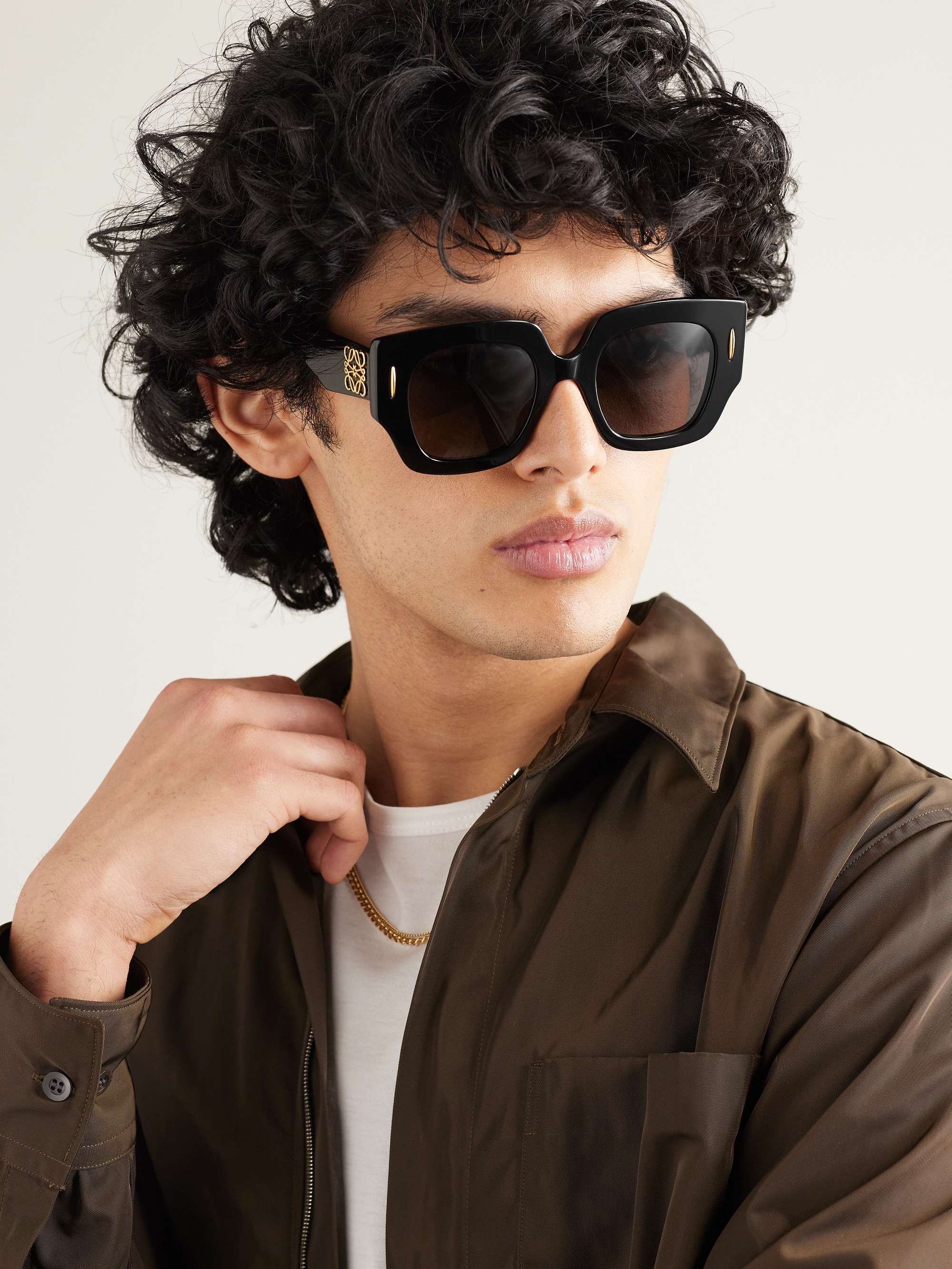 Loewe - Anagram square sunglasses Loewe
