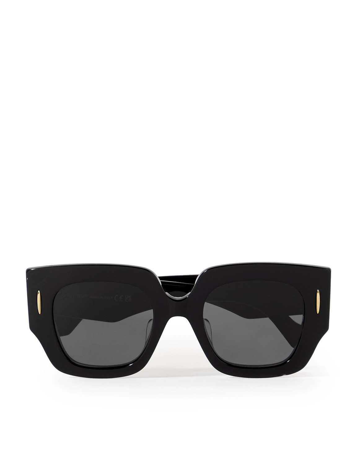 Loewe Oversized Square-frame Acetate Sunglasses In Black