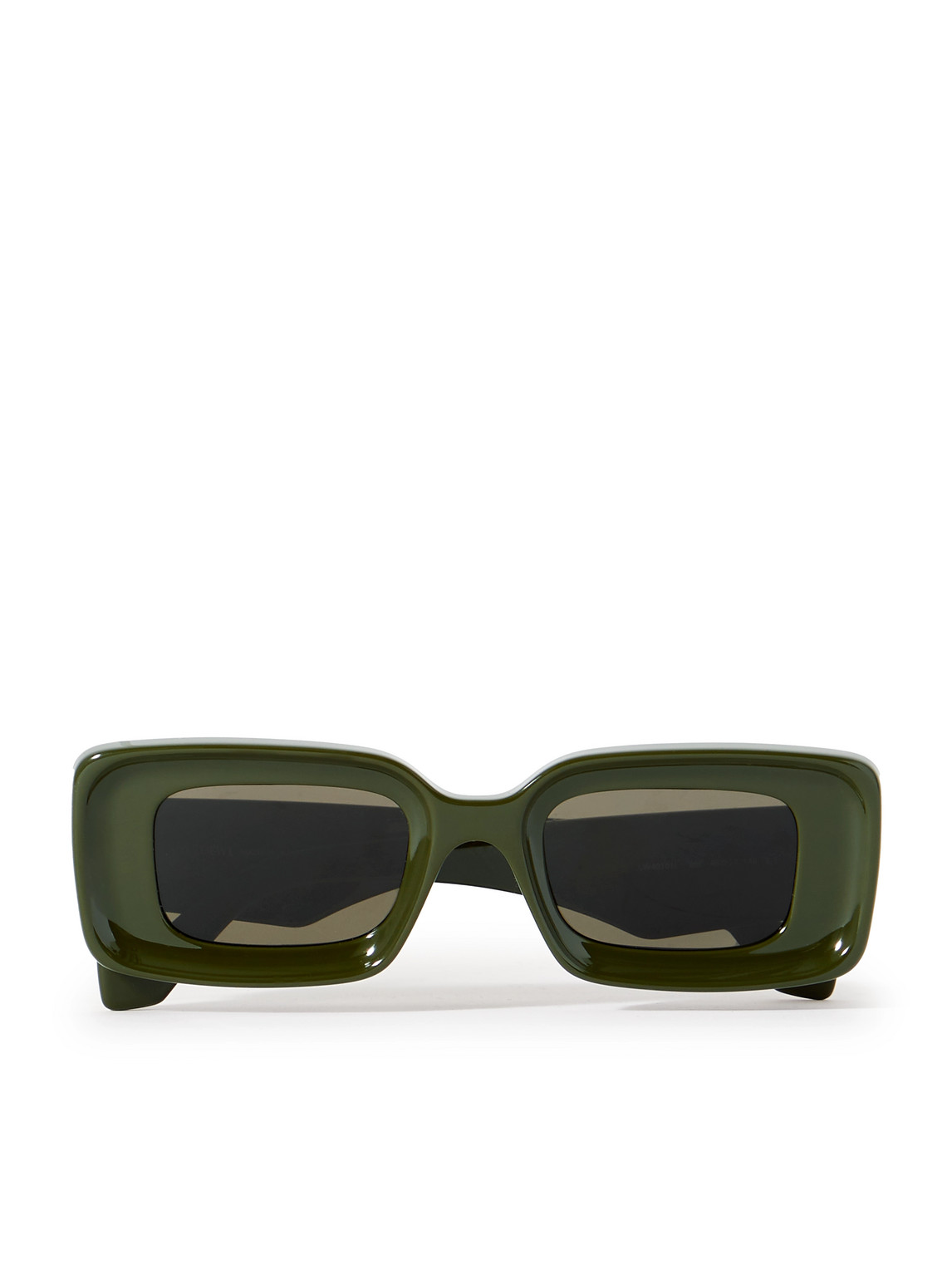 Anagram Rectangular-Frame Acetate Sunglasses