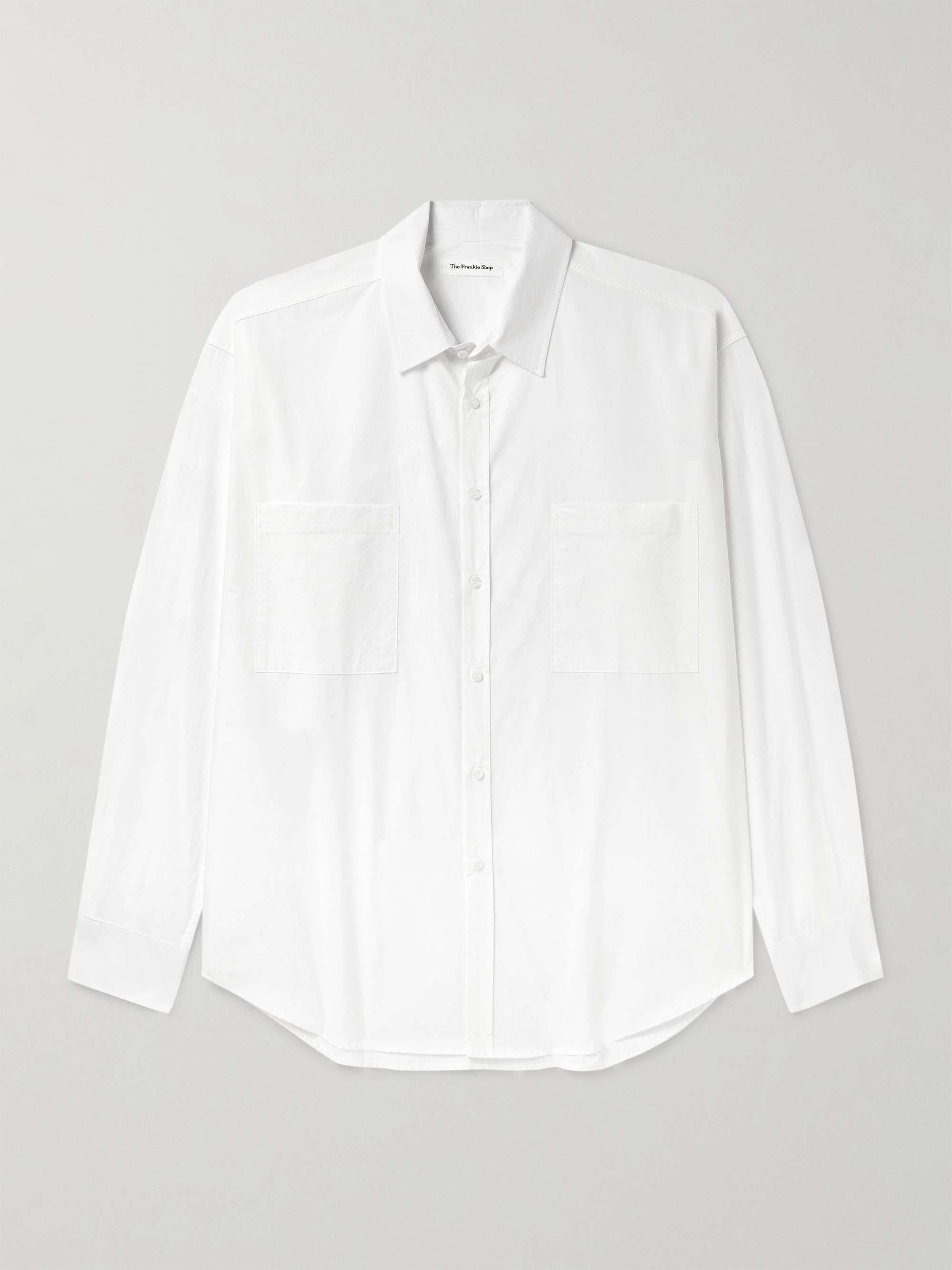 THE FRANKIE SHOP Gus Oversized Cotton-Poplin Shirt for Men | MR PORTER