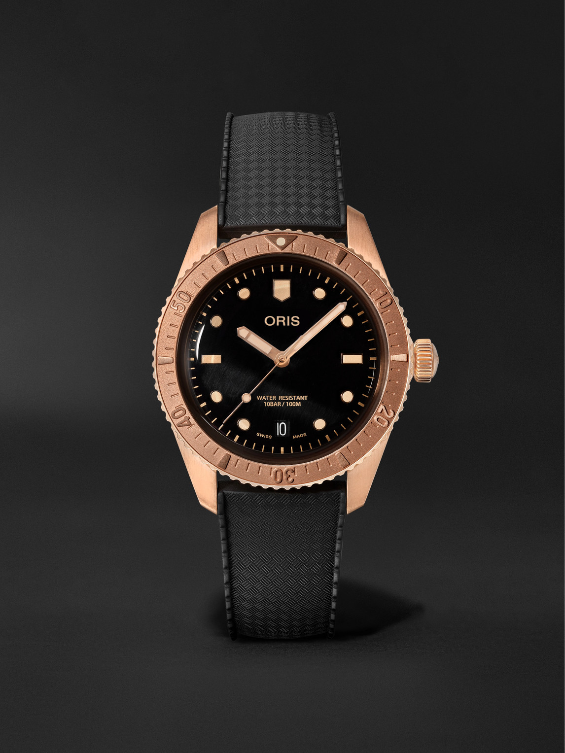 Oris – Divers-Sixty Five Automatic 38mm Bronze Watch, Ref. No. 01 733 7771 3154-07 4 19 18BR