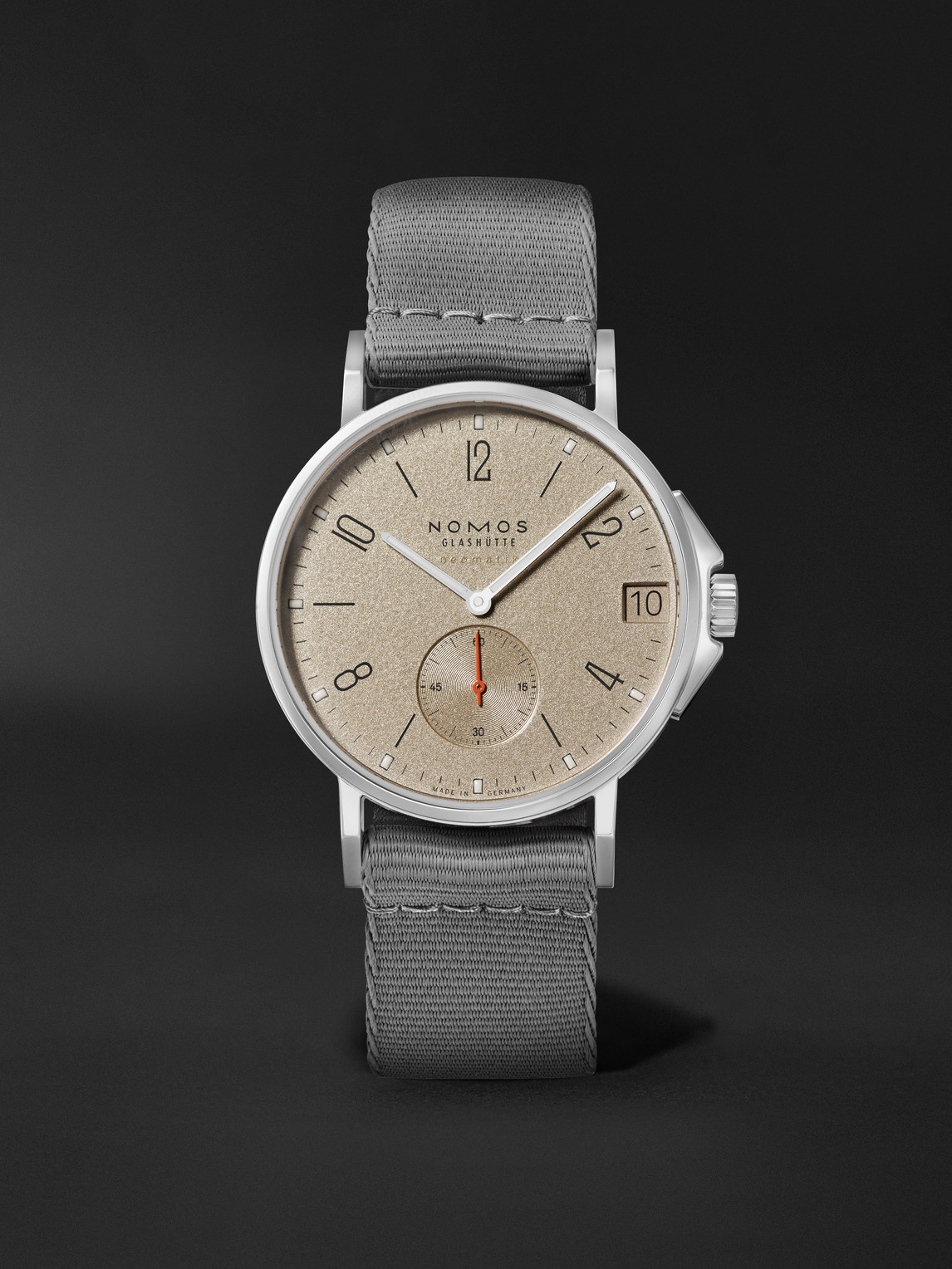 NOMOS Glashütte – Ahoi Neomatik 38 Date Automatic 38.5mm Stainless Steel Watch, Ref. No. 527