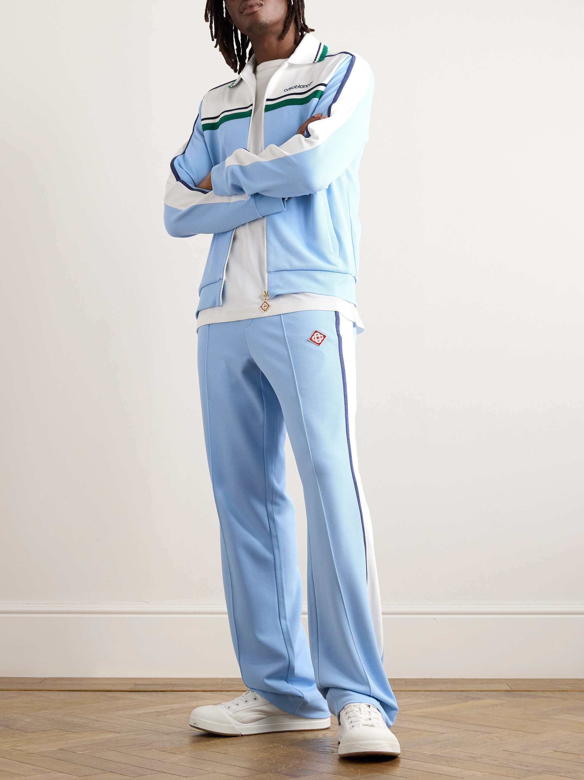 Casablanca Navy Stripe Sweatpants