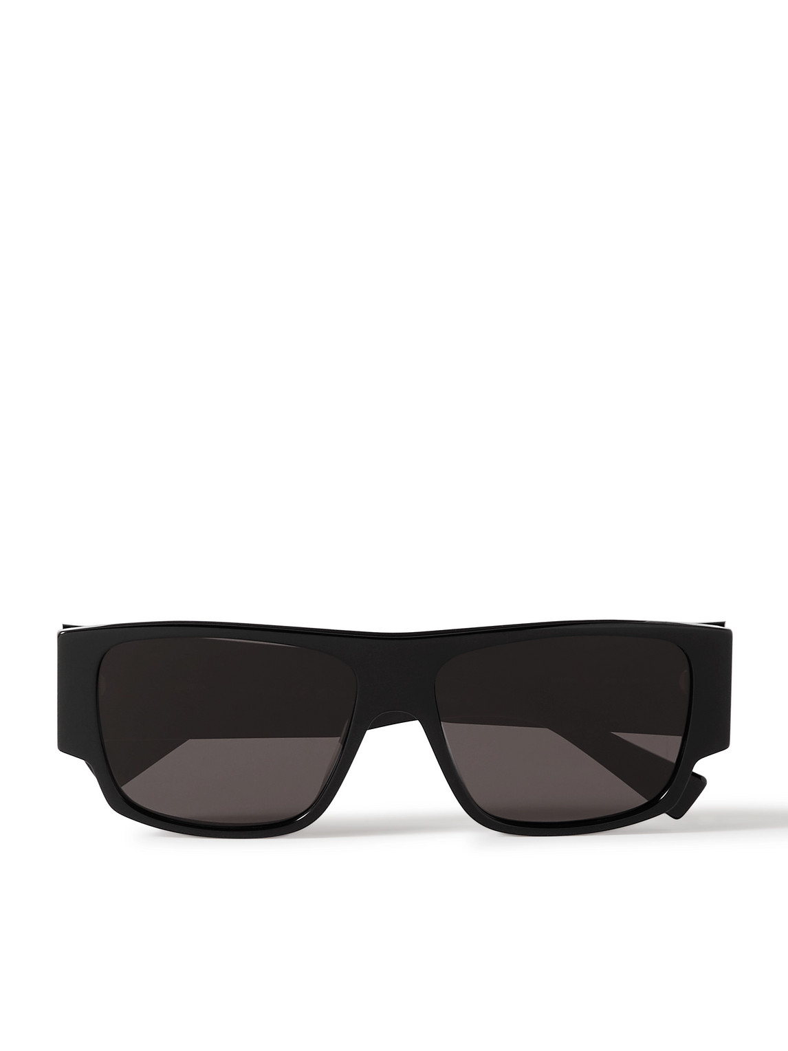 Bottega Veneta Square-frame Recycled-acetate Sunglasses In Black
