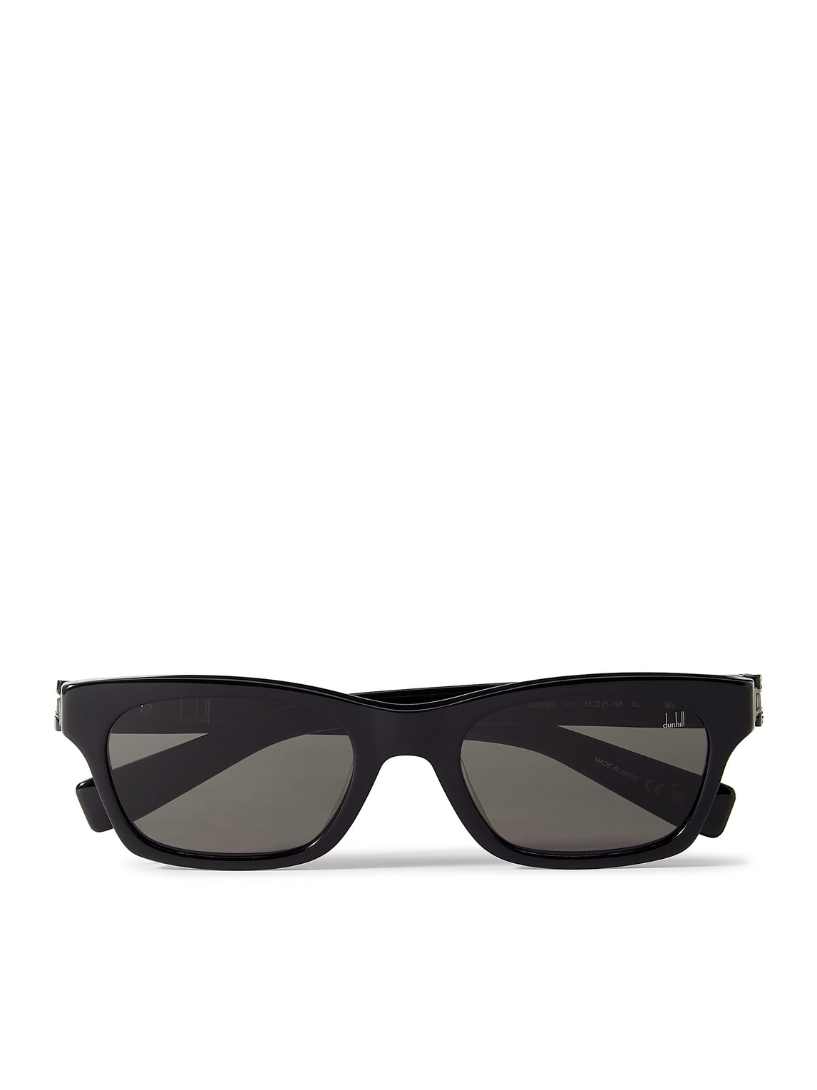 Dunhill Rectangular-frame Acetate Sunglasses In Black