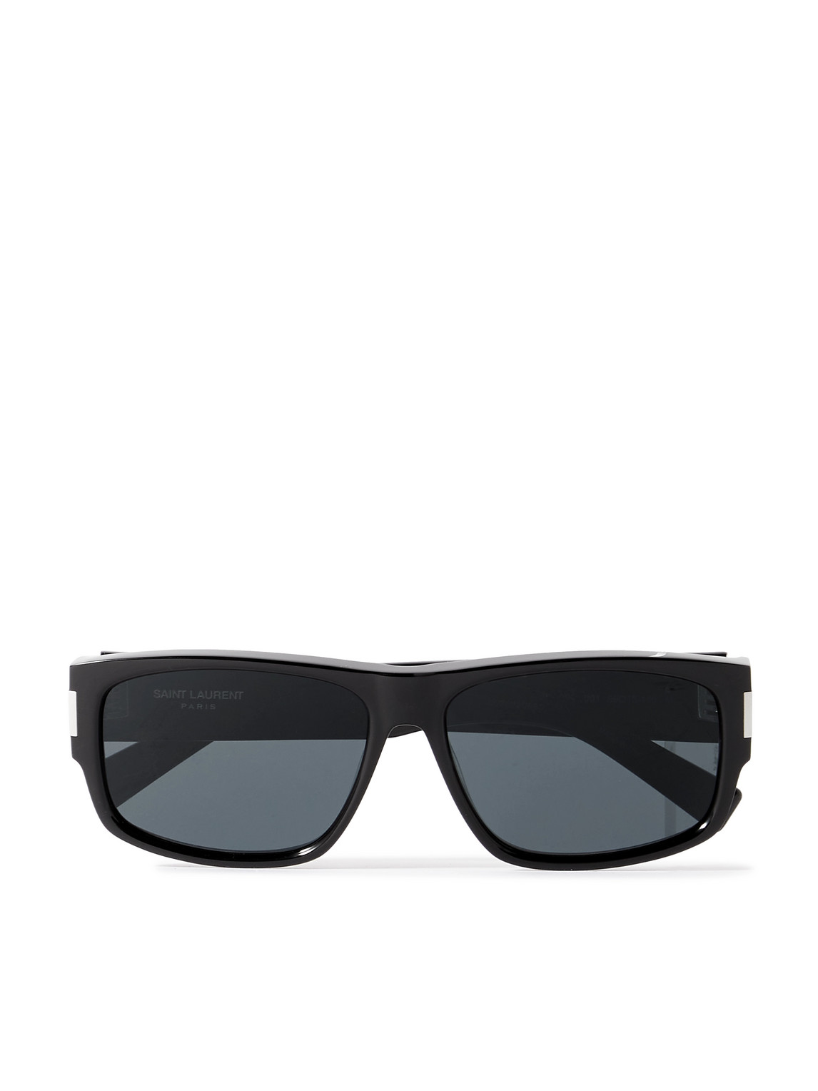 Saint Laurent New Wave D-frame Acetate Sunglasses In Black