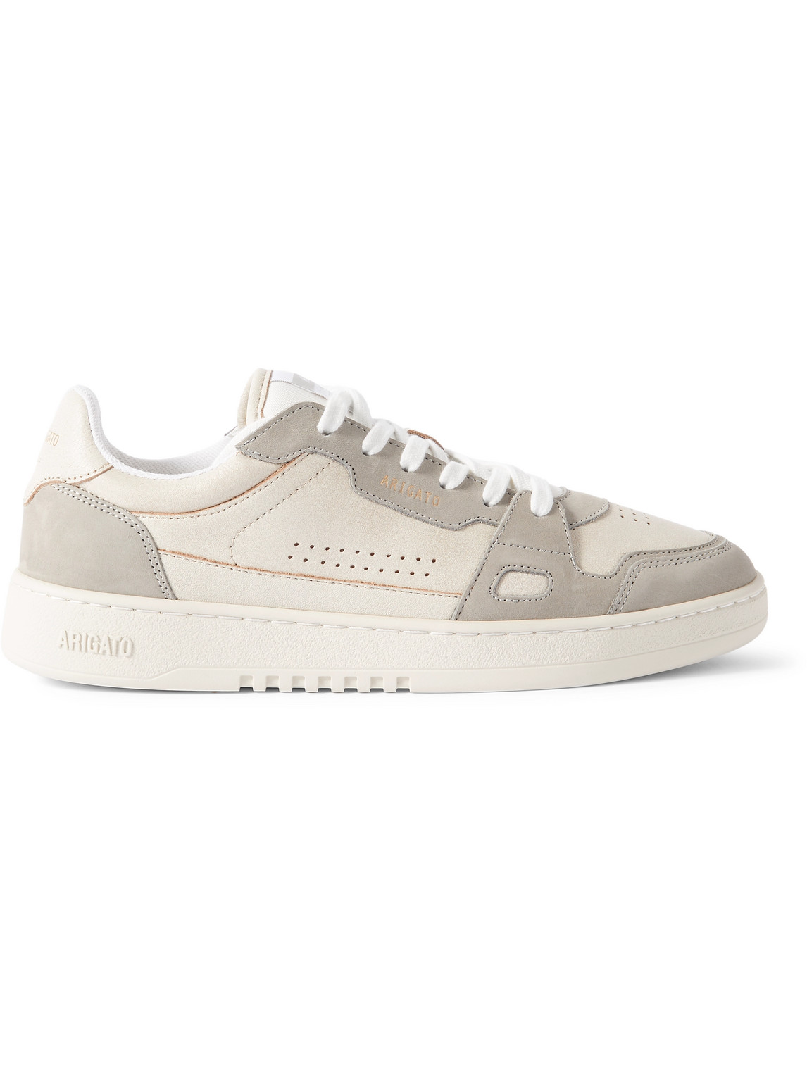 Axel Arigato Dice Lo Nubuck And Leather Sneakers In Neutrals