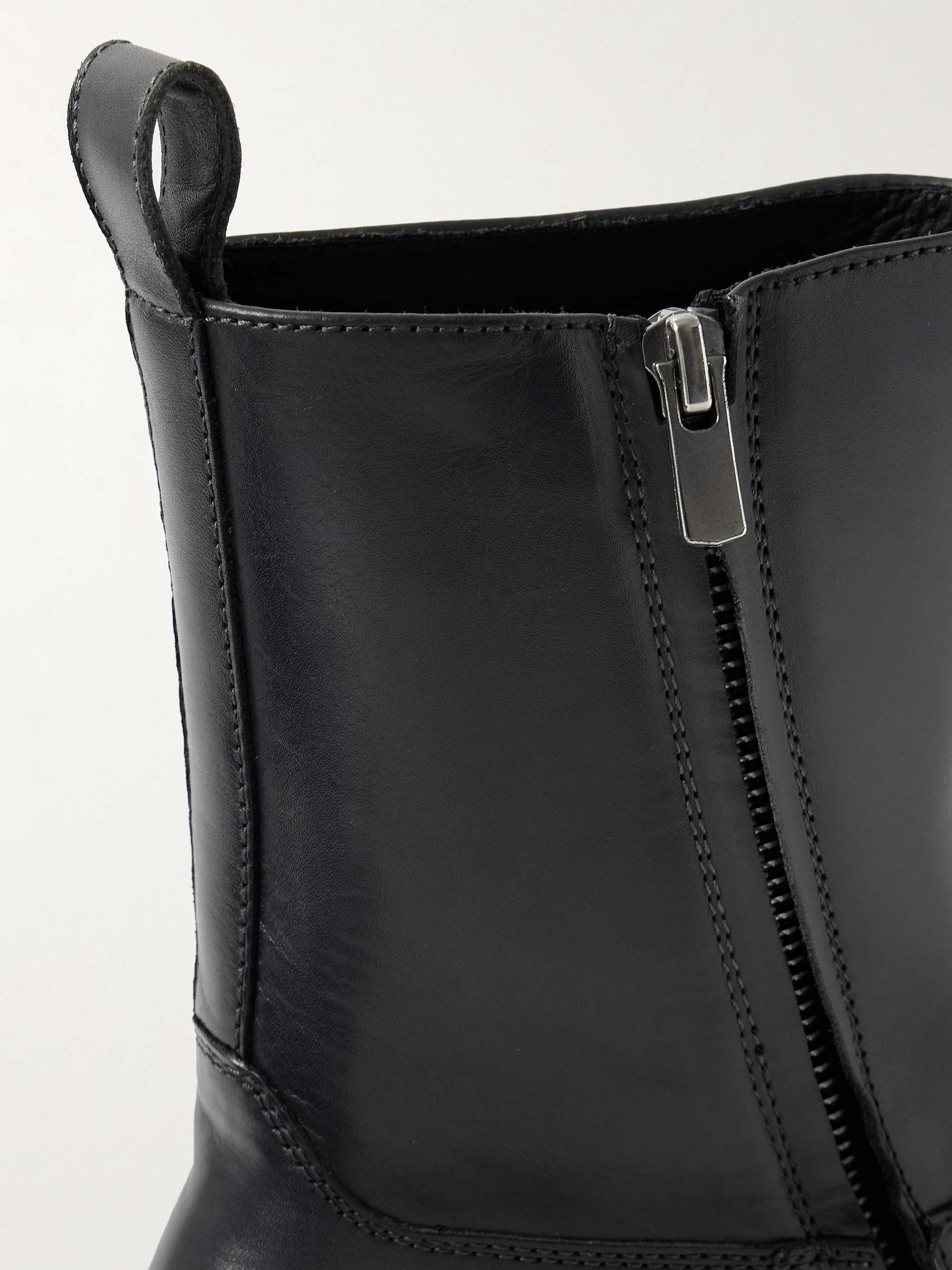 OFFICINE CREATIVE Joss Leather Boots for Men | MR PORTER