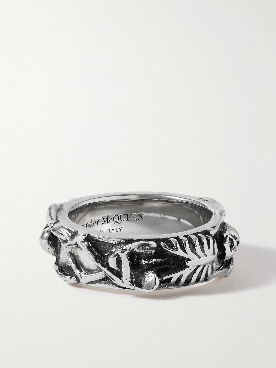 Alexander Mcqueen Silver-tone Ring