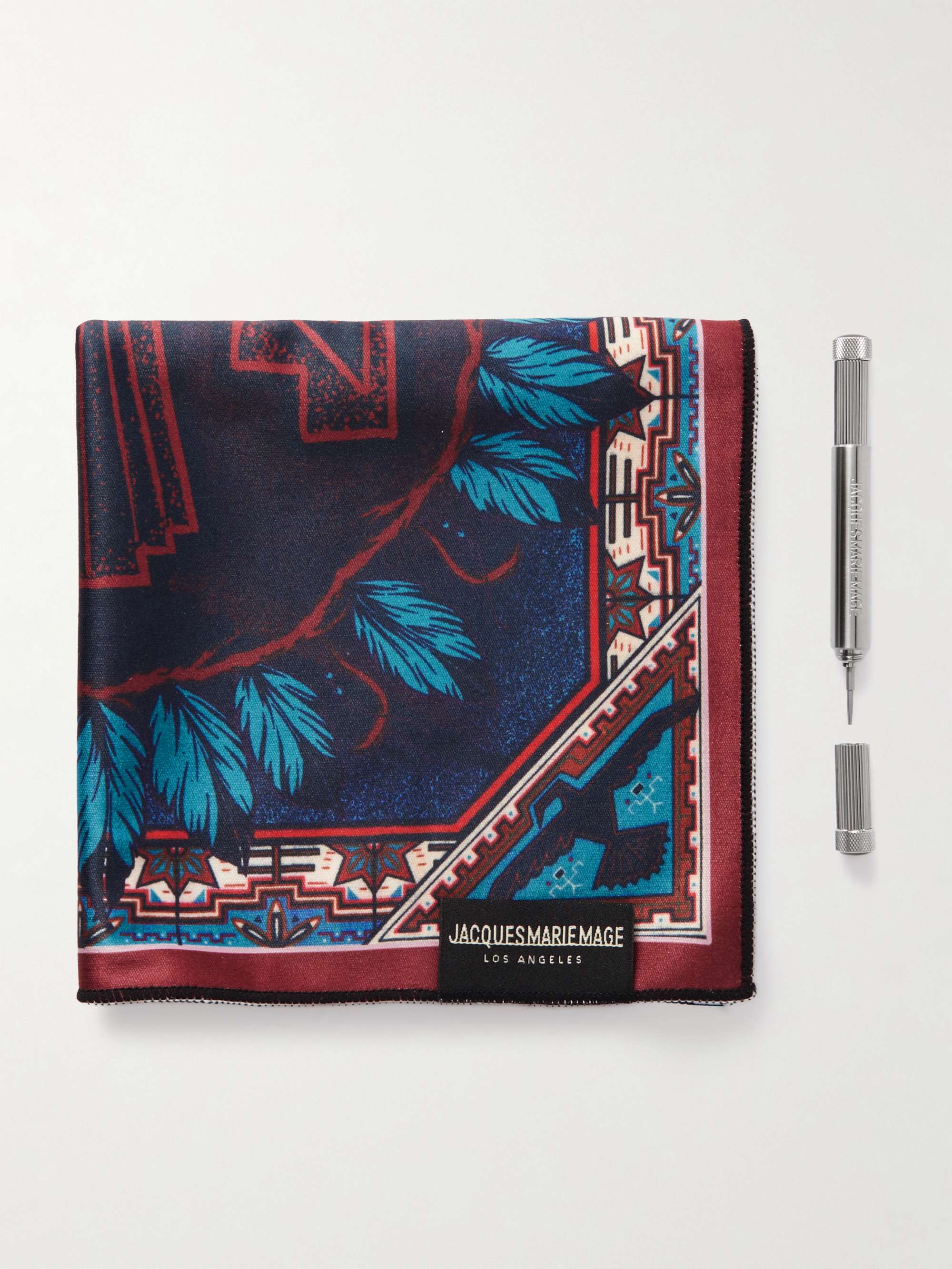 JACQUES MARIE MAGE Rawlins DFrame Acetate Gold and SilverTone Optical