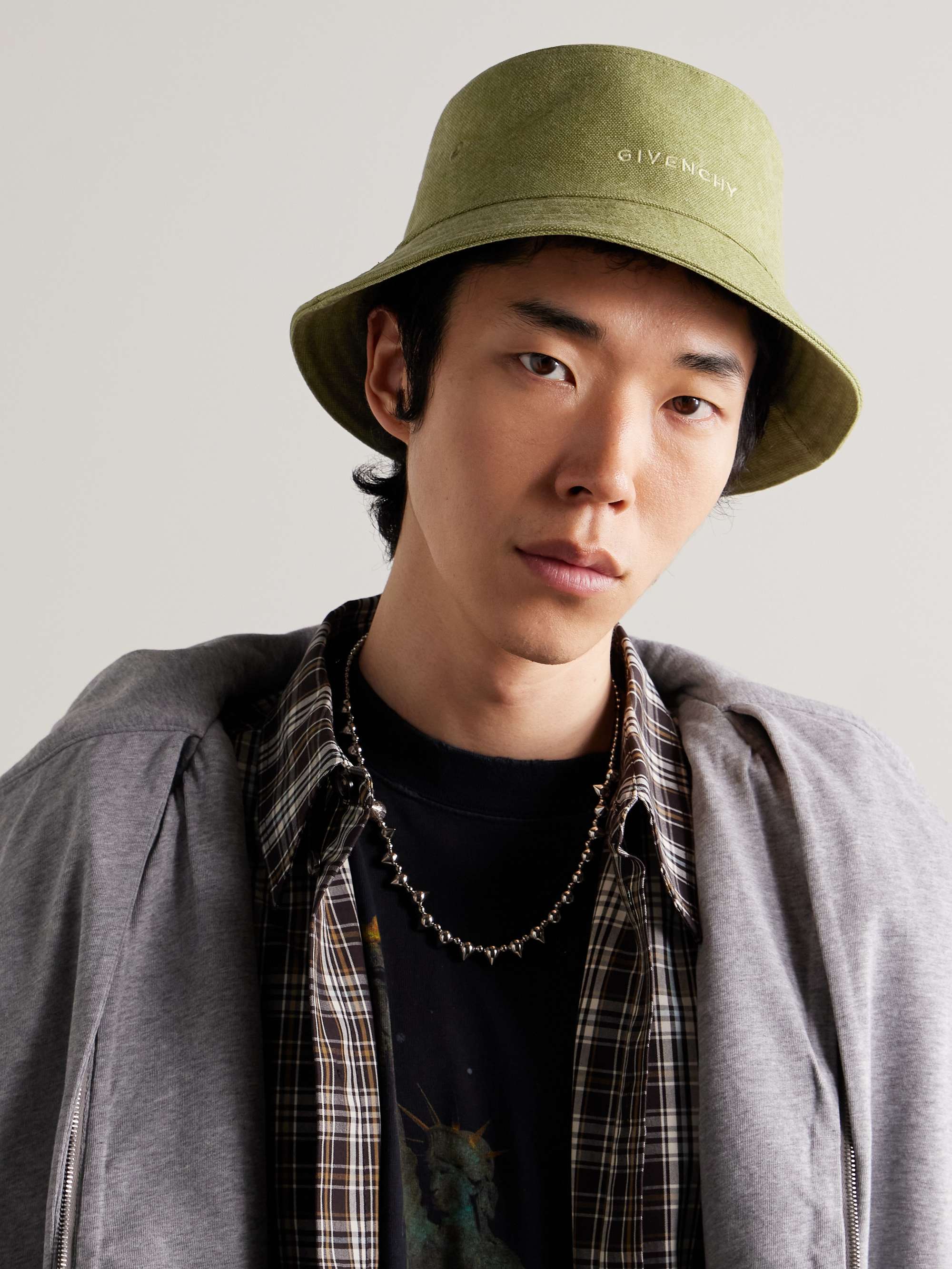 GIVENCHY Logo Embroidered Cotton Canvas Bucket Hat for Men MR PORTER