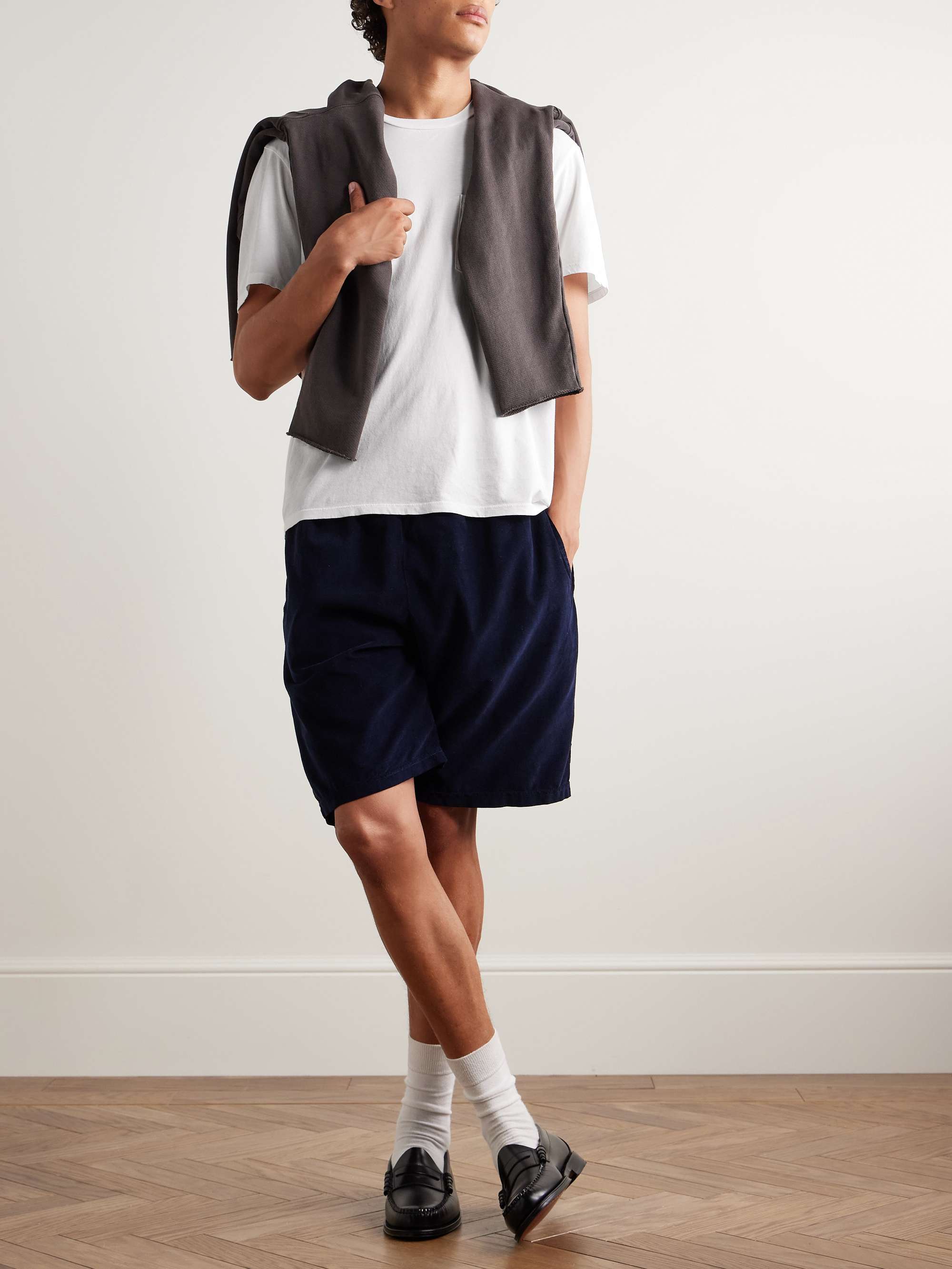 LES TIEN Cotton-Jersey T-Shirt