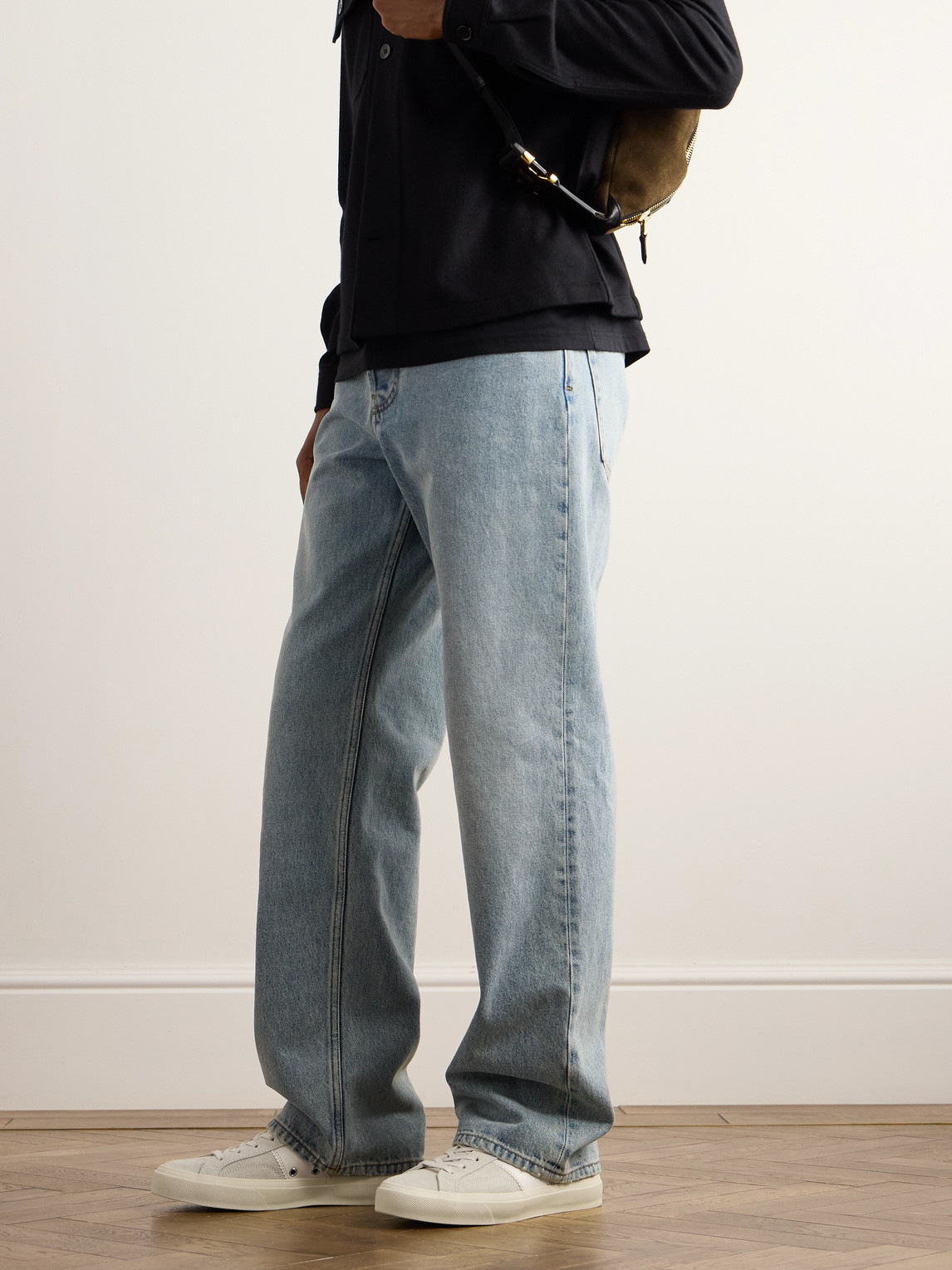 Tom Ford Off-white Nylon Cambridge Low-top Trainers In White Beige Ivory